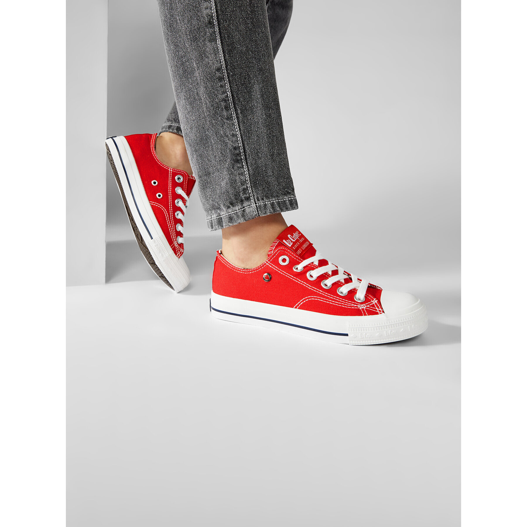 Lee Cooper Кецове LCW-21-31-0093L Червен - Pepit.bg