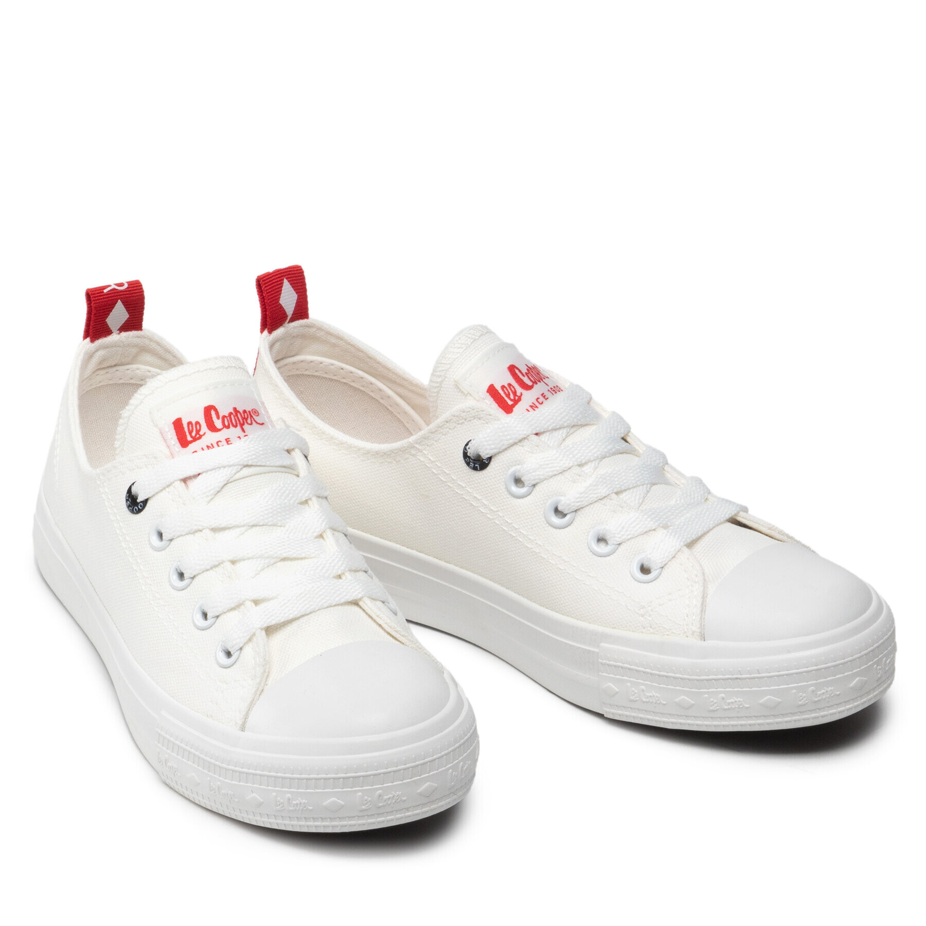 Lee Cooper Кецове LCW-22-31-0932LA Бял - Pepit.bg