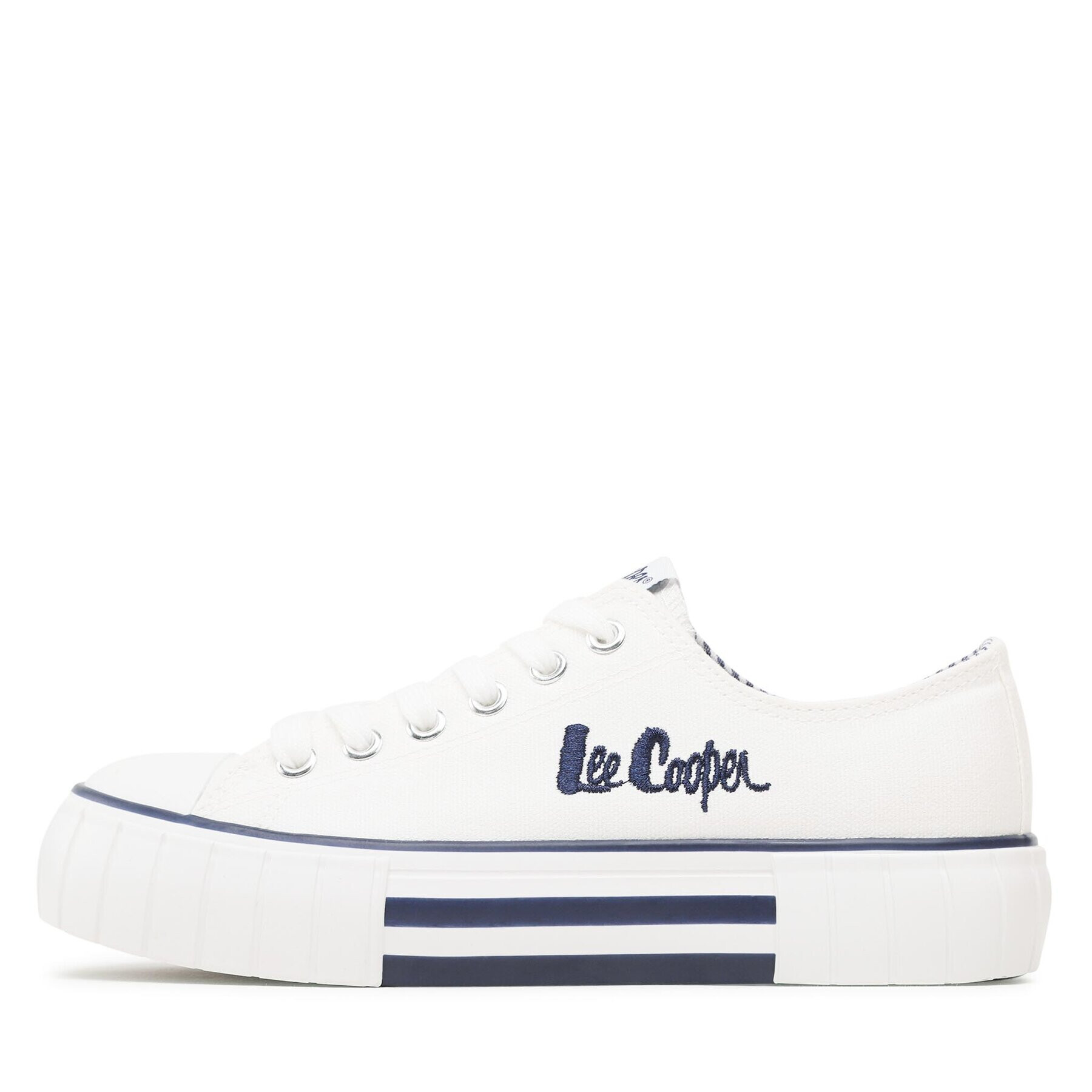 Lee Cooper Кецове LCW-23-31-1802L Бял - Pepit.bg