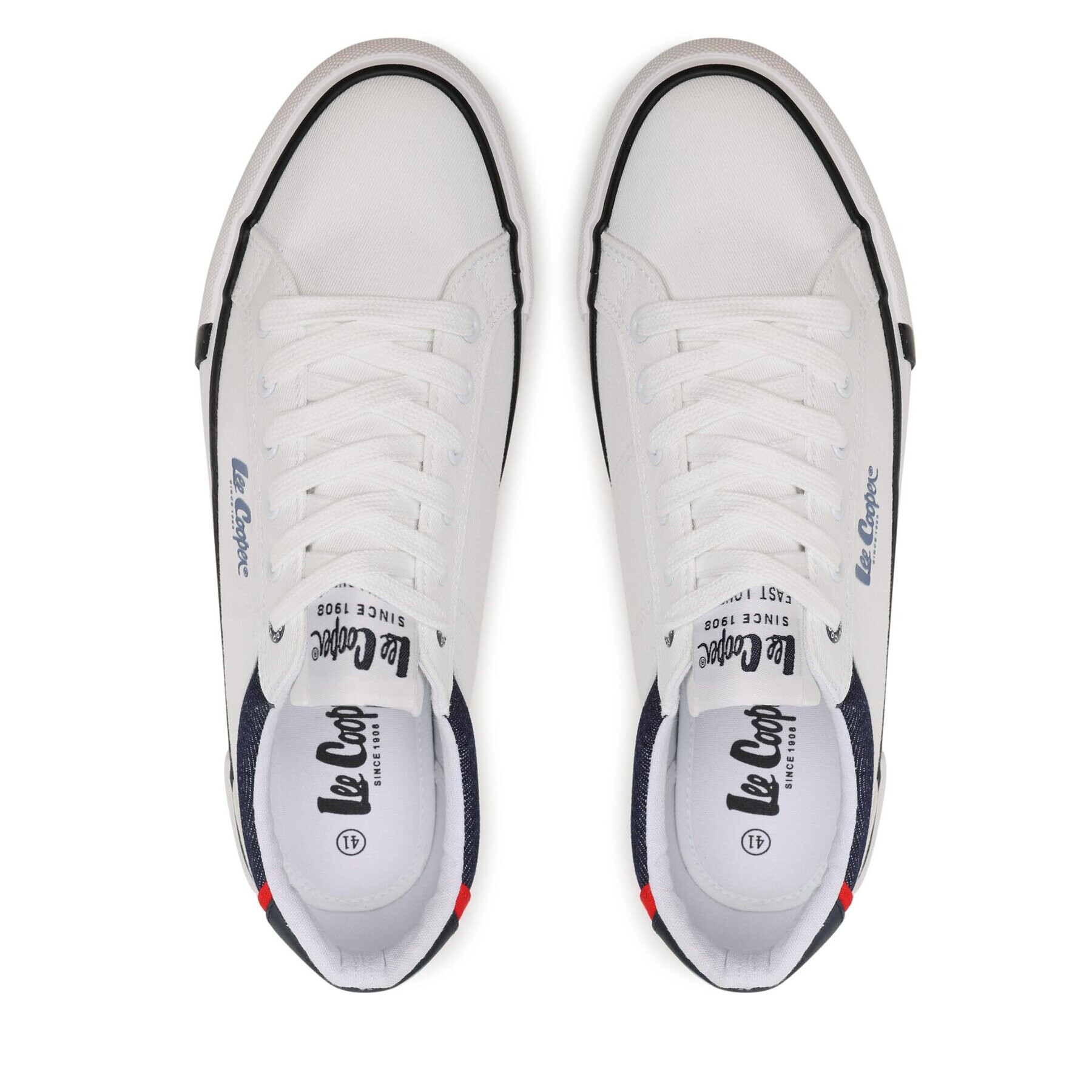 Lee Cooper Кецове LCW-23-31 Бял - Pepit.bg