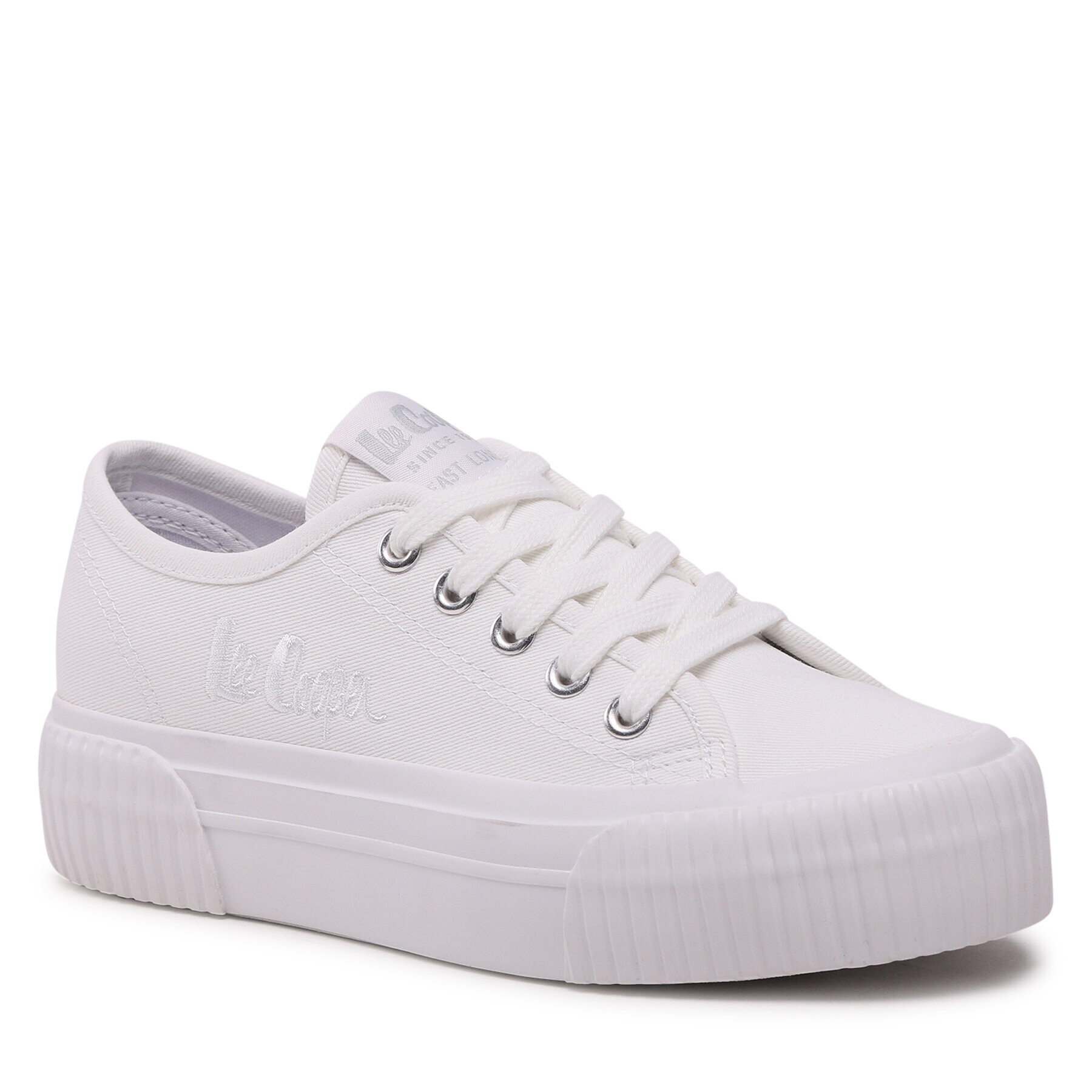 Lee Cooper Кецове LCW-23-31 Бял - Pepit.bg