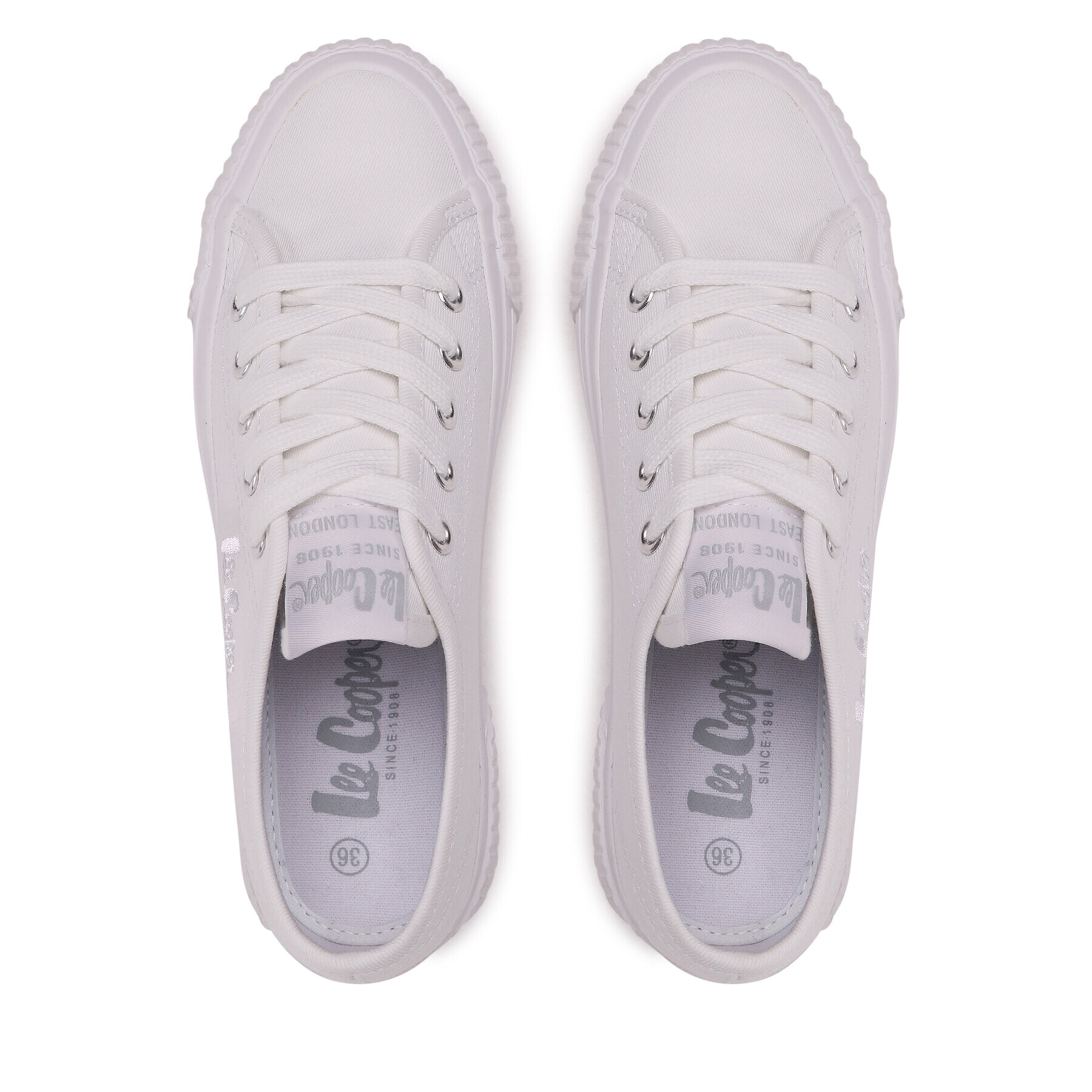 Lee Cooper Кецове LCW-23-31 Бял - Pepit.bg
