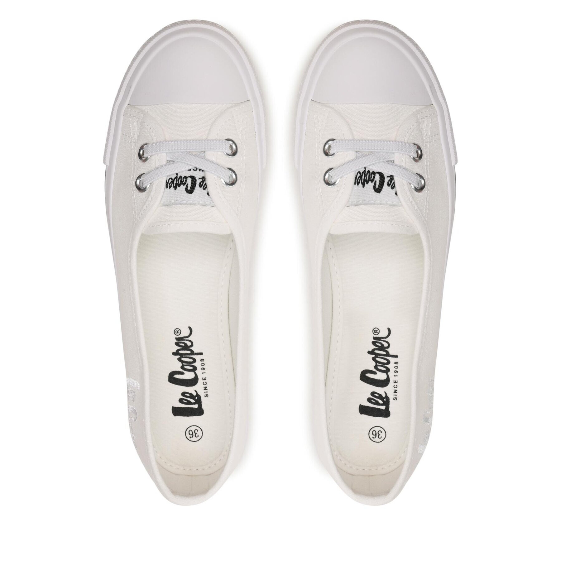 Lee Cooper Кецове LCW-23-31 Бял - Pepit.bg