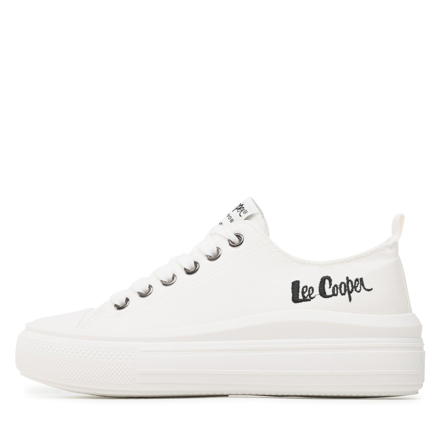 Lee Cooper Кецове LCW-23-44-1623LA Бял - Pepit.bg