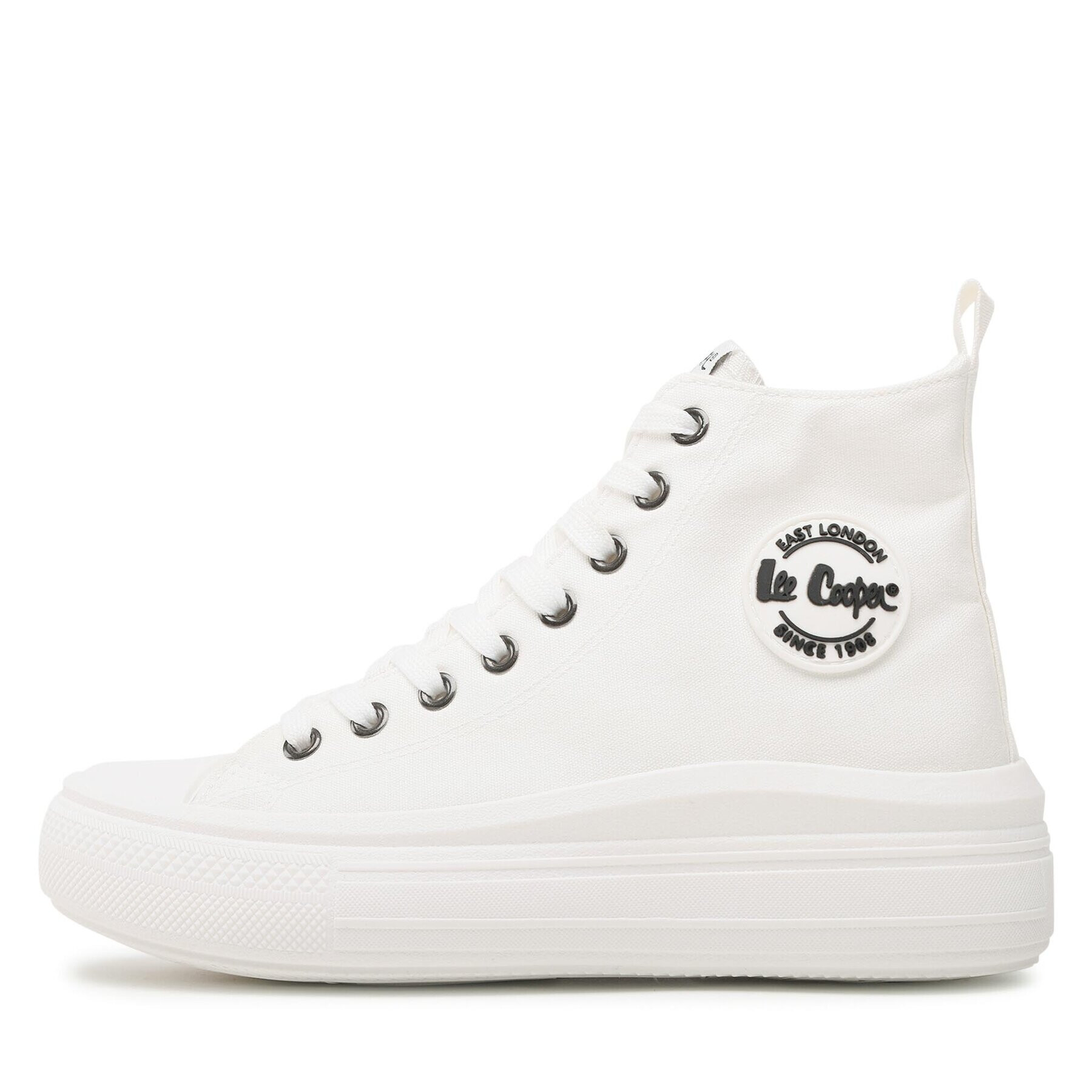 Lee Cooper Кецове LCW-23-44-1627L Бял - Pepit.bg