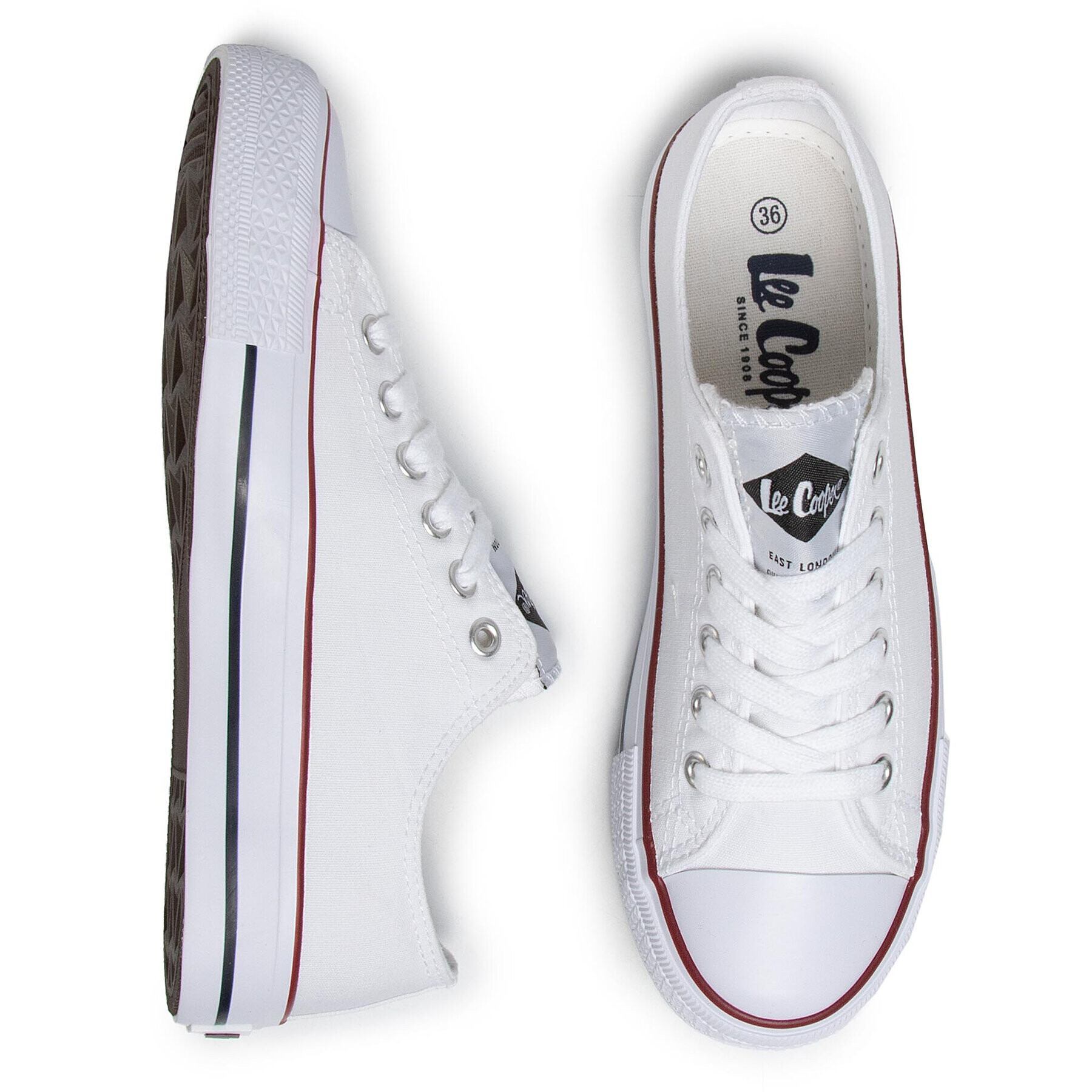 Lee Cooper Кецове LCWL-20-31-031 Бял - Pepit.bg