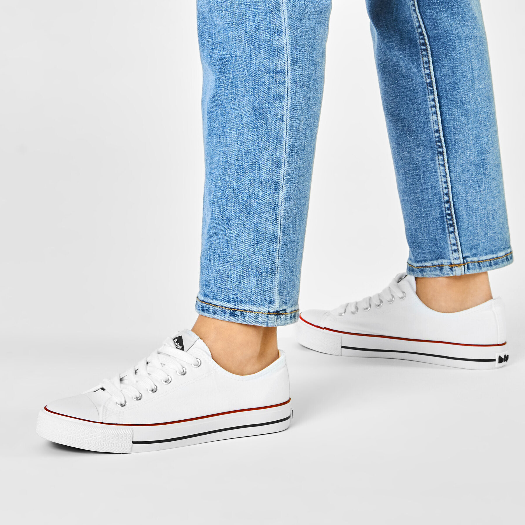 Lee Cooper Кецове LCWL-20-31-031 Бял - Pepit.bg