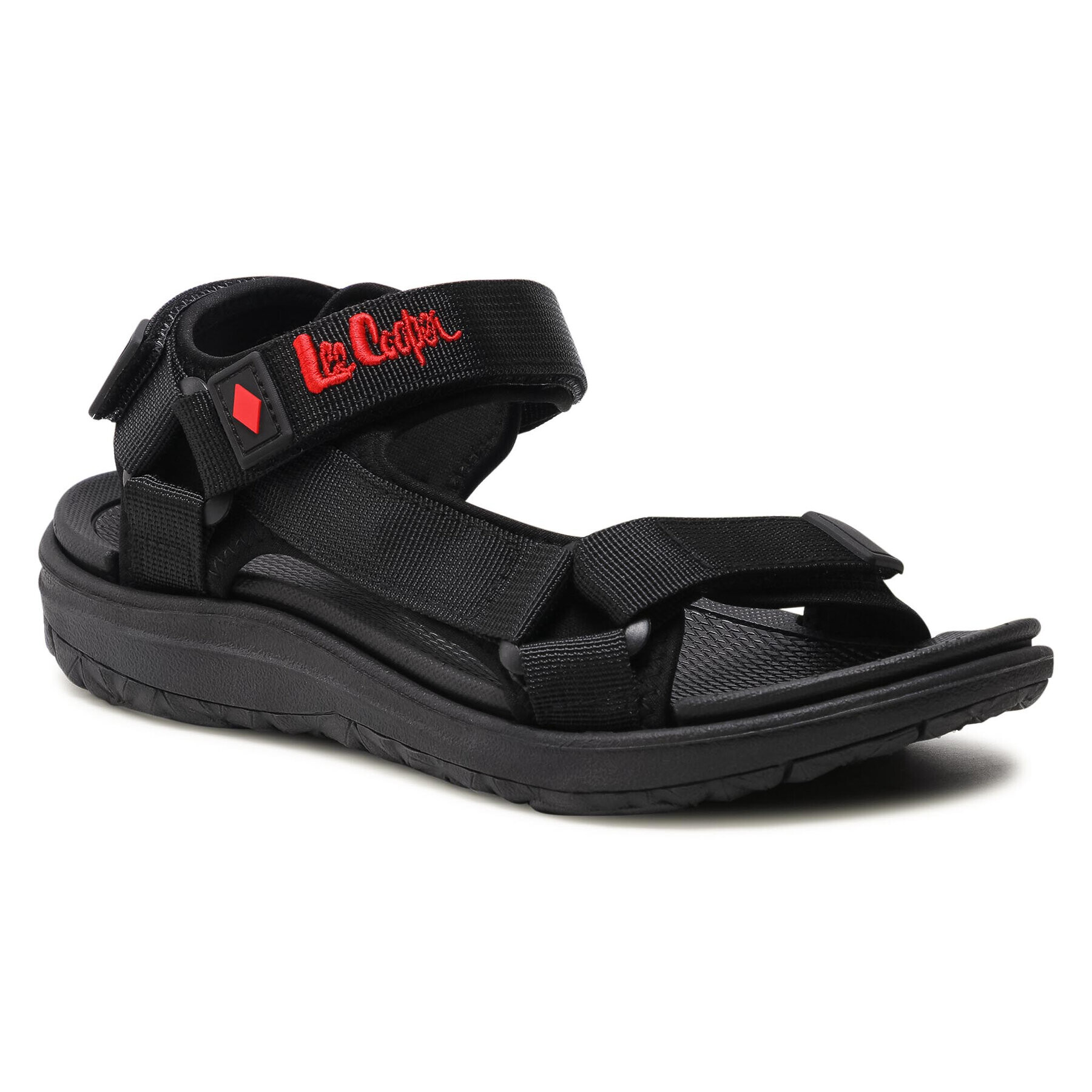 Lee Cooper Сандали LCW-21-34-0211L Черен - Pepit.bg