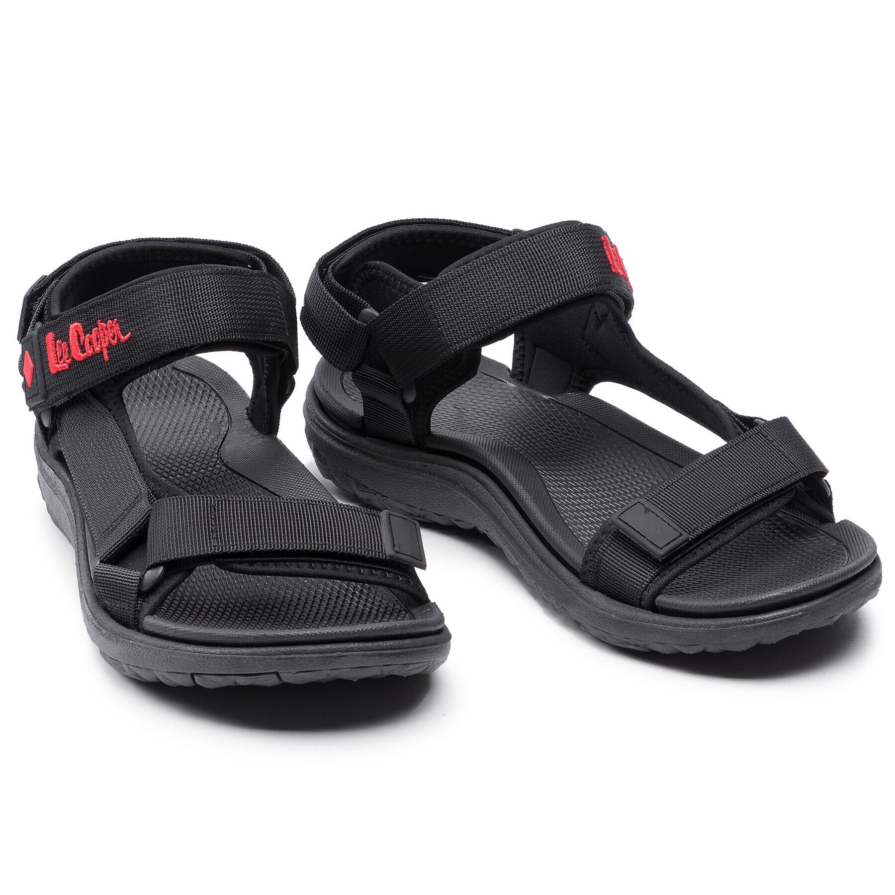 Lee Cooper Сандали LCW-21-34-0213M Черен - Pepit.bg