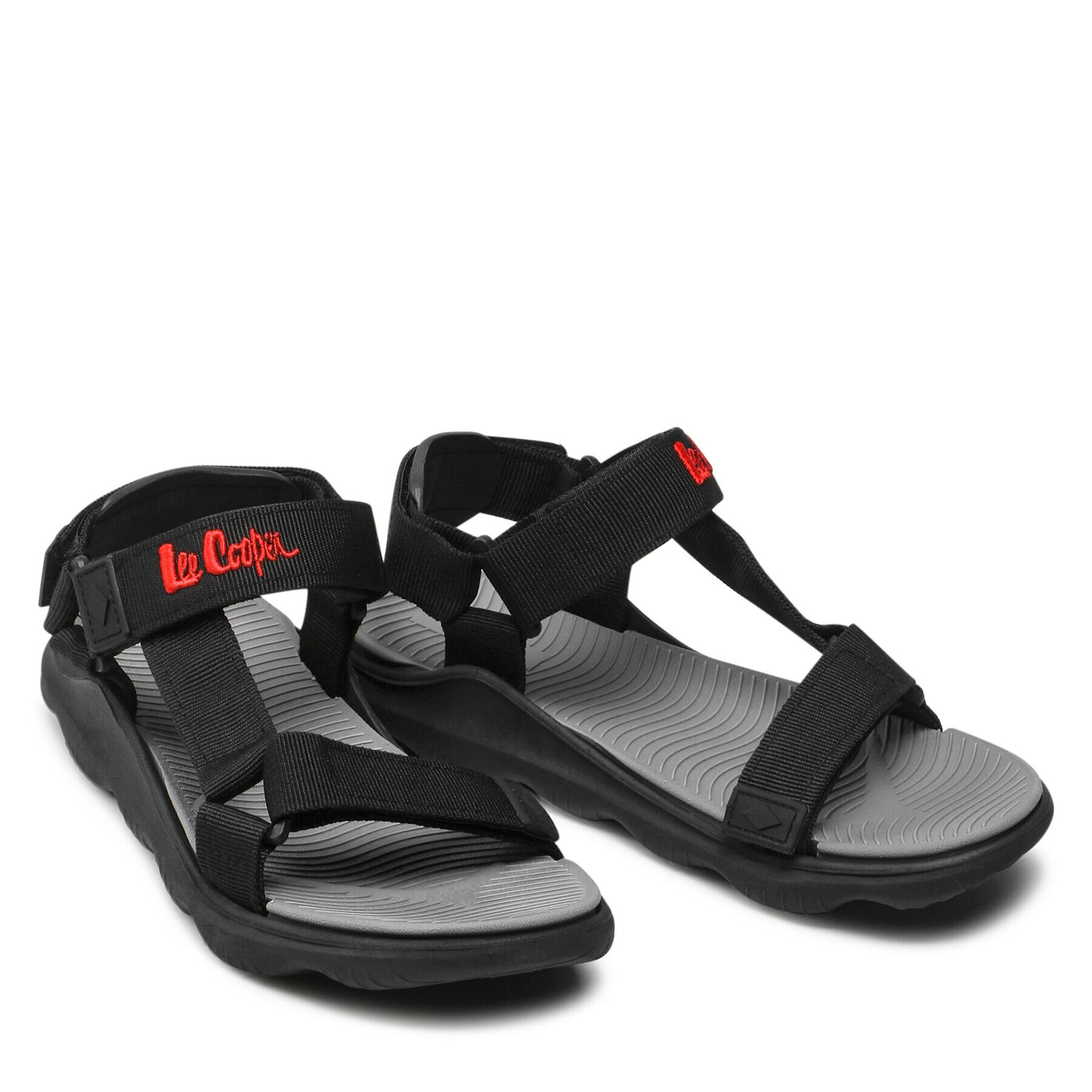 Lee Cooper Сандали LCW-22-34-0955LA Черен - Pepit.bg