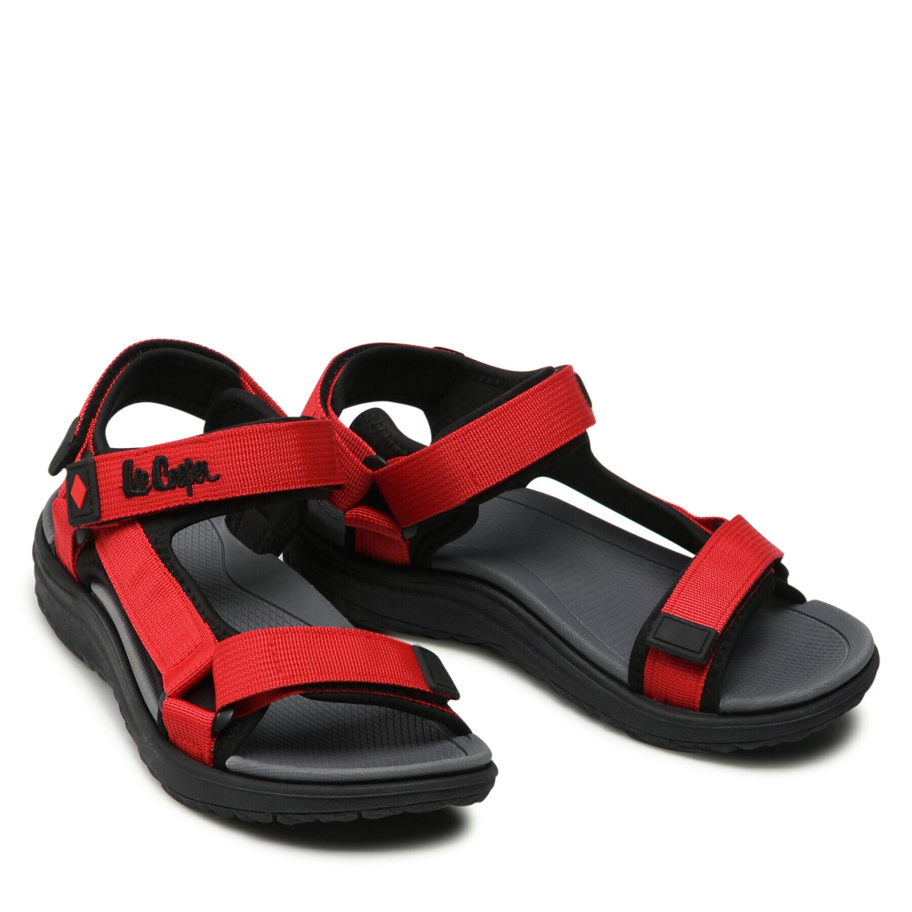 Lee Cooper Сандали LCW-22-34-0959LA Червен - Pepit.bg