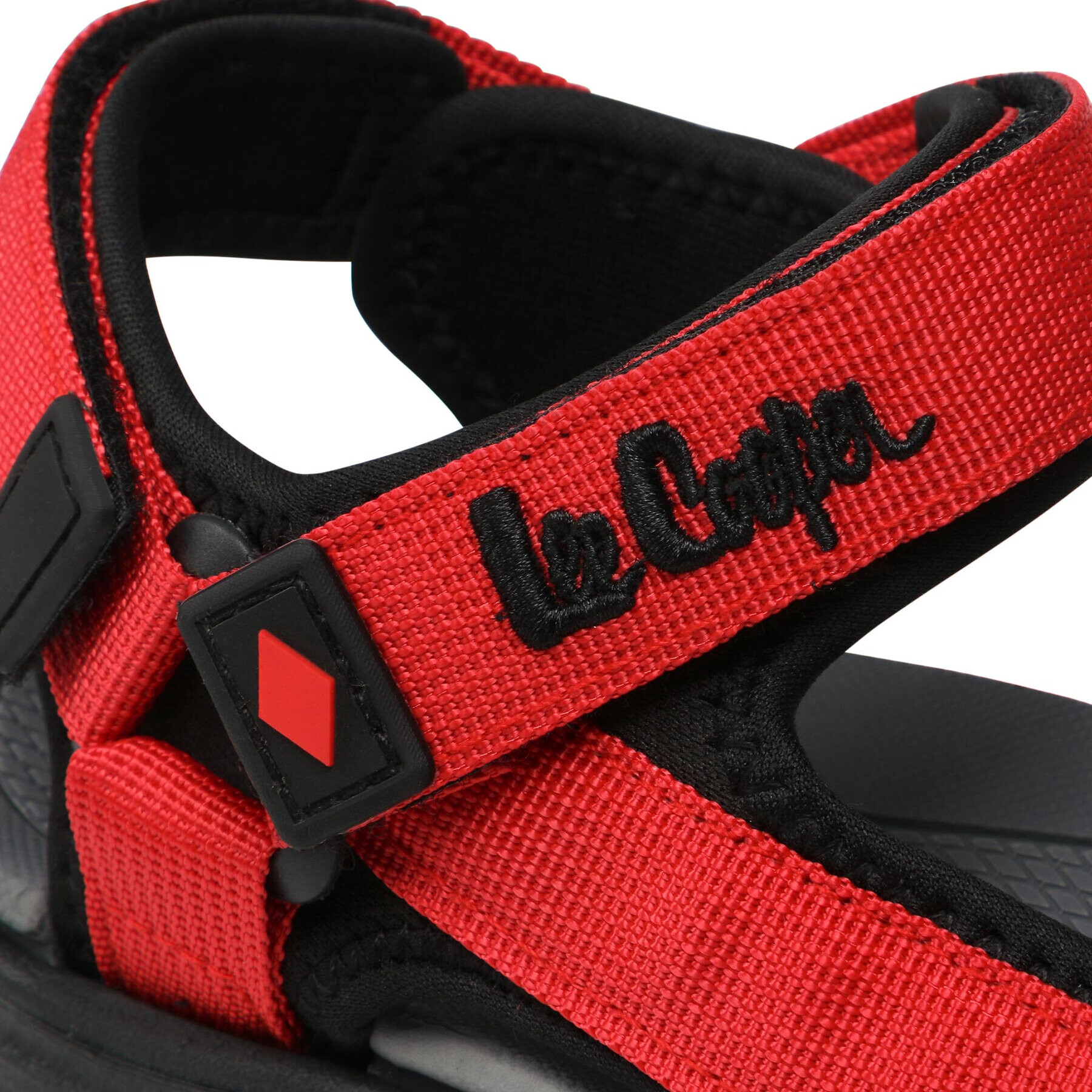 Lee Cooper Сандали LCW-22-34-0959LA Червен - Pepit.bg