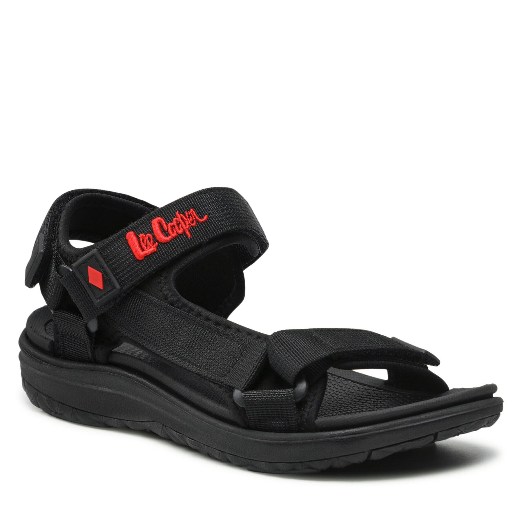 Lee Cooper Сандали LCW-22-34-0961LA Черен - Pepit.bg