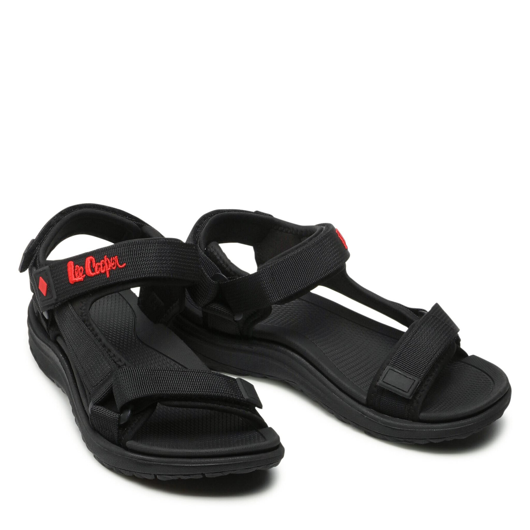Lee Cooper Сандали LCW-22-34-0961LA Черен - Pepit.bg