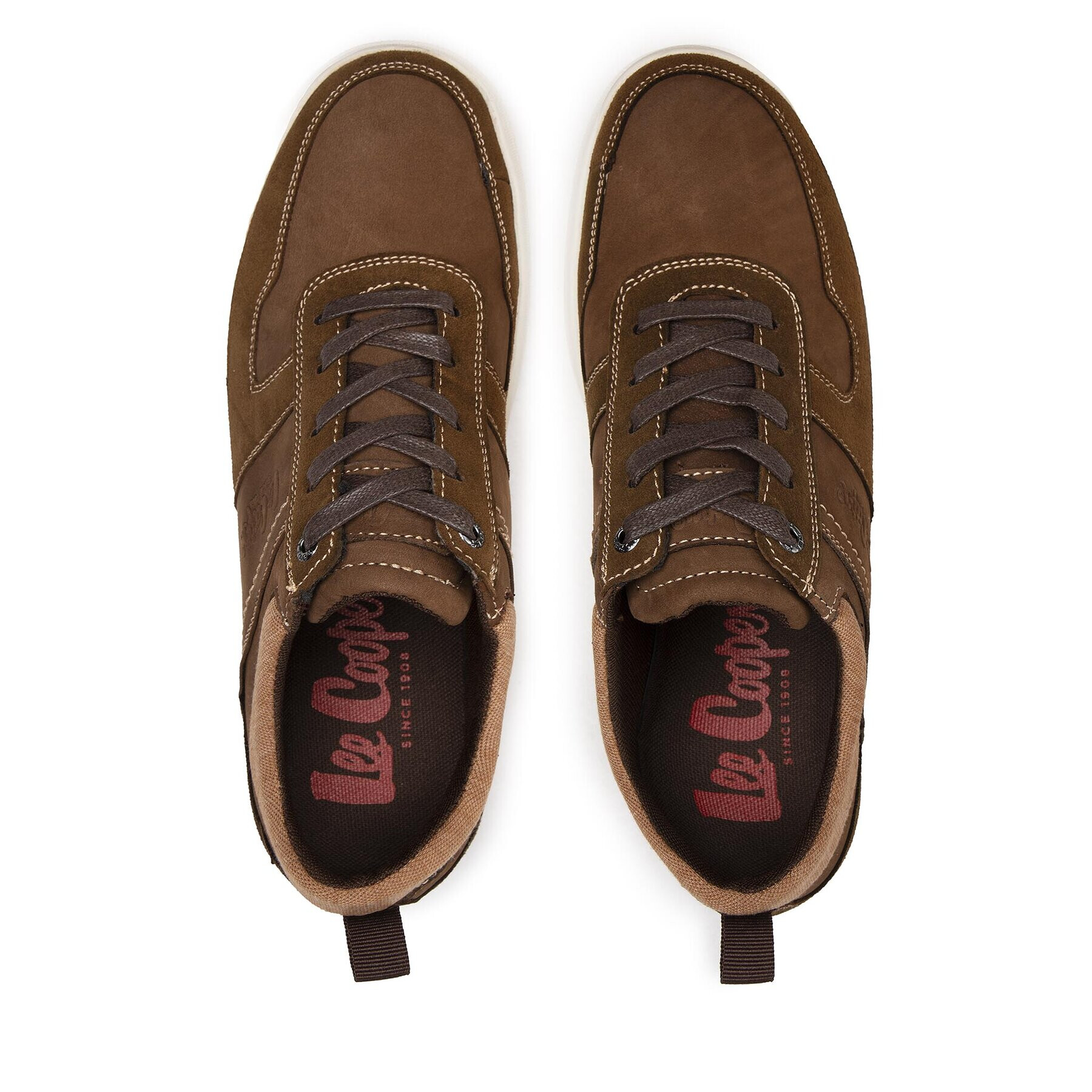 Lee Cooper Сникърси LCJ-22-33-1466M Кафяв - Pepit.bg