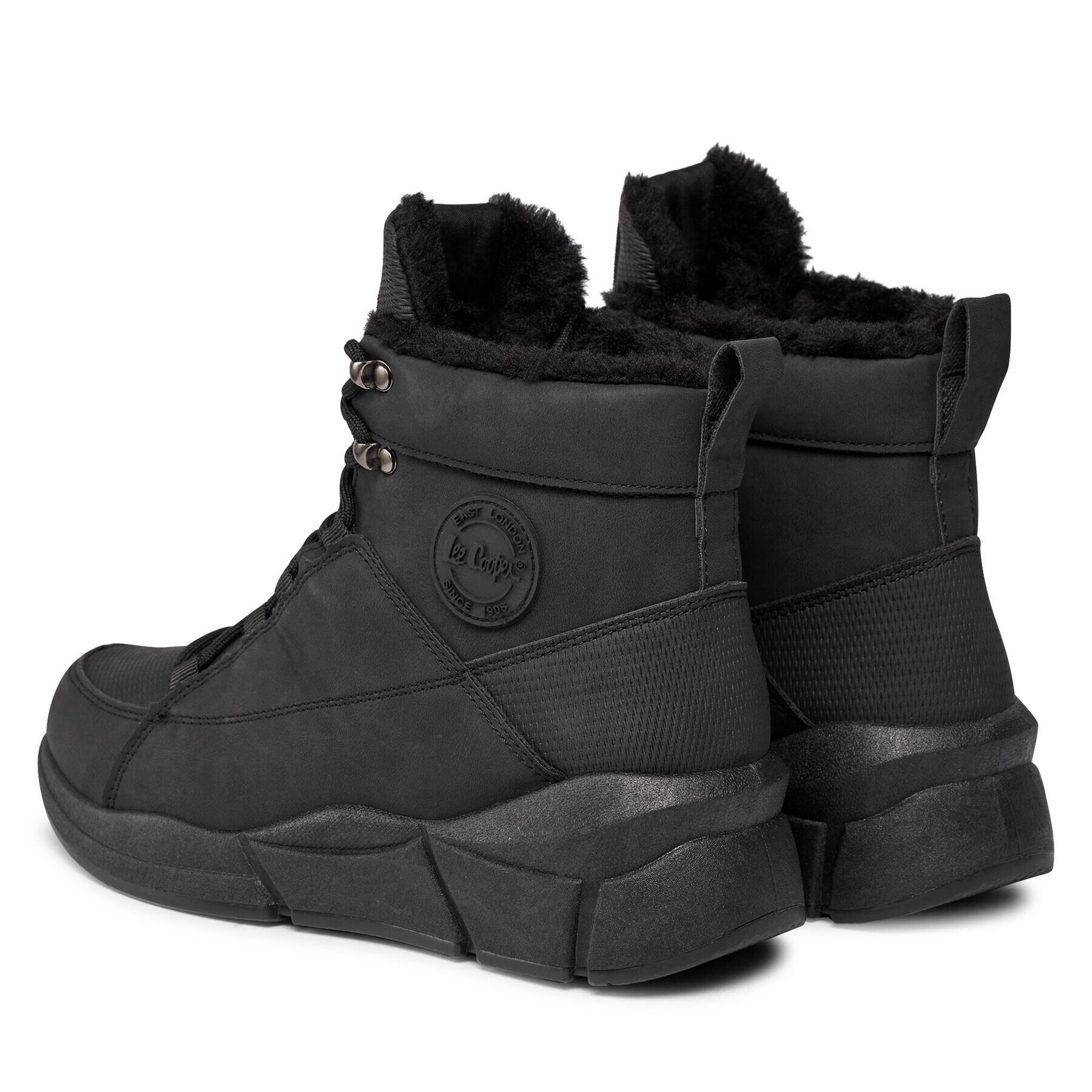 Lee Cooper Сникърси Lcj-23-44-1979La Черен - Pepit.bg