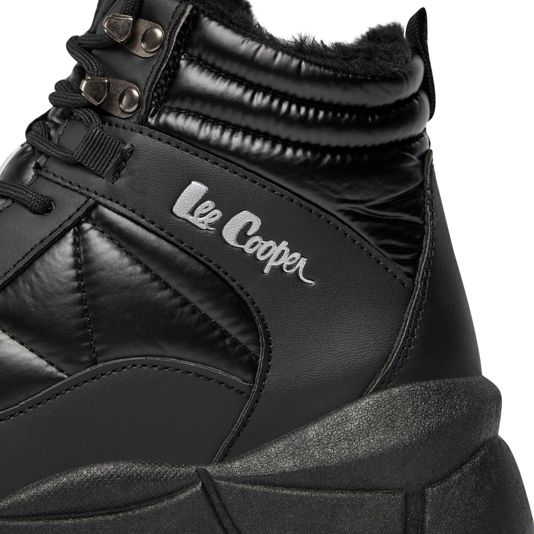 Lee Cooper Сникърси Lcj-23-44-1984La Черен - Pepit.bg