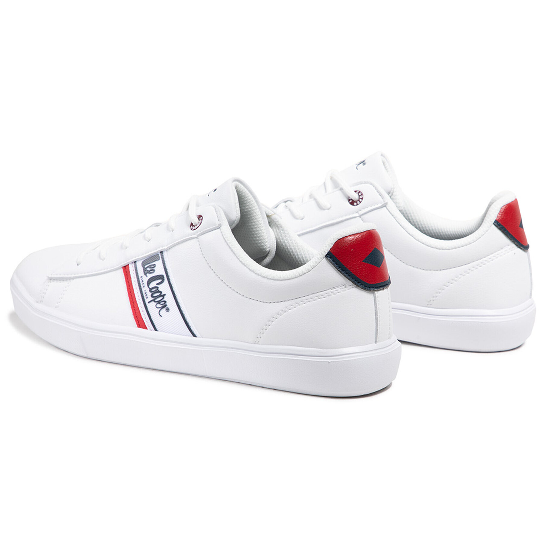 Lee Cooper Сникърси LCW-21-29-0153M Бял - Pepit.bg