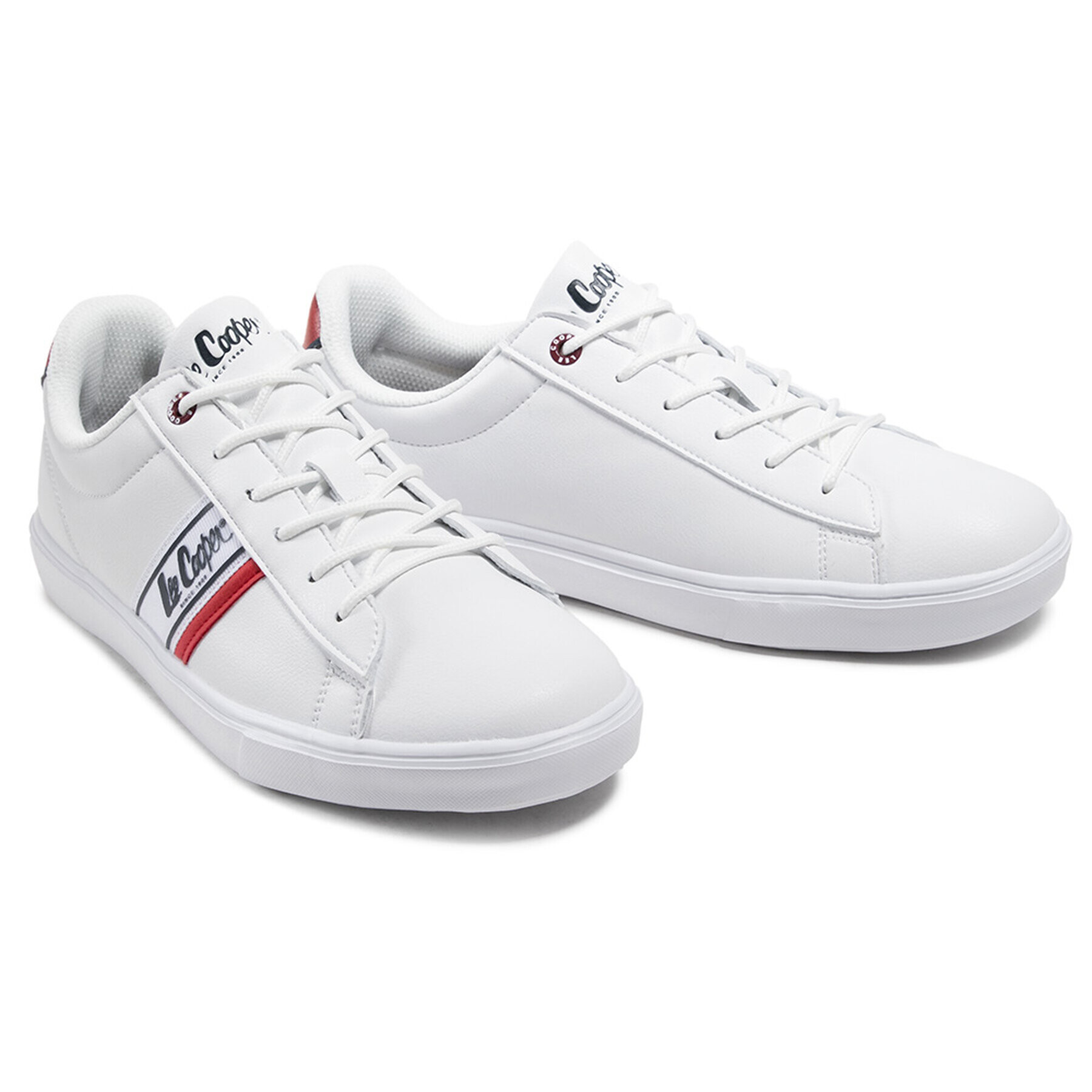 Lee Cooper Сникърси LCW-21-29-0153M Бял - Pepit.bg