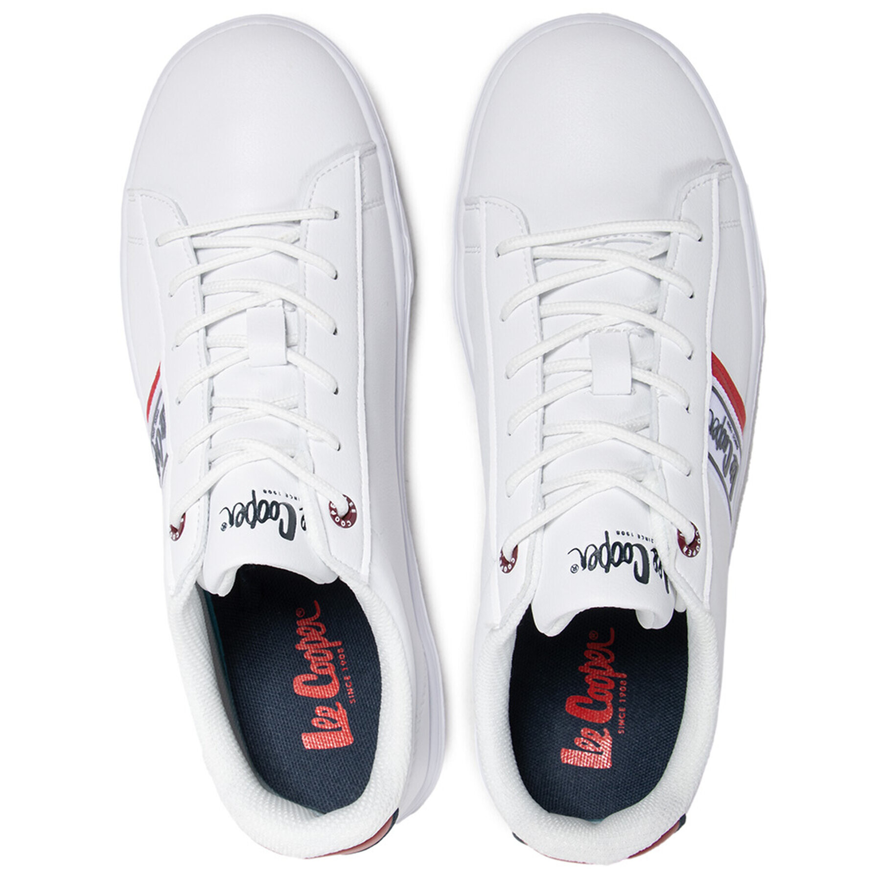 Lee Cooper Сникърси LCW-21-29-0153M Бял - Pepit.bg