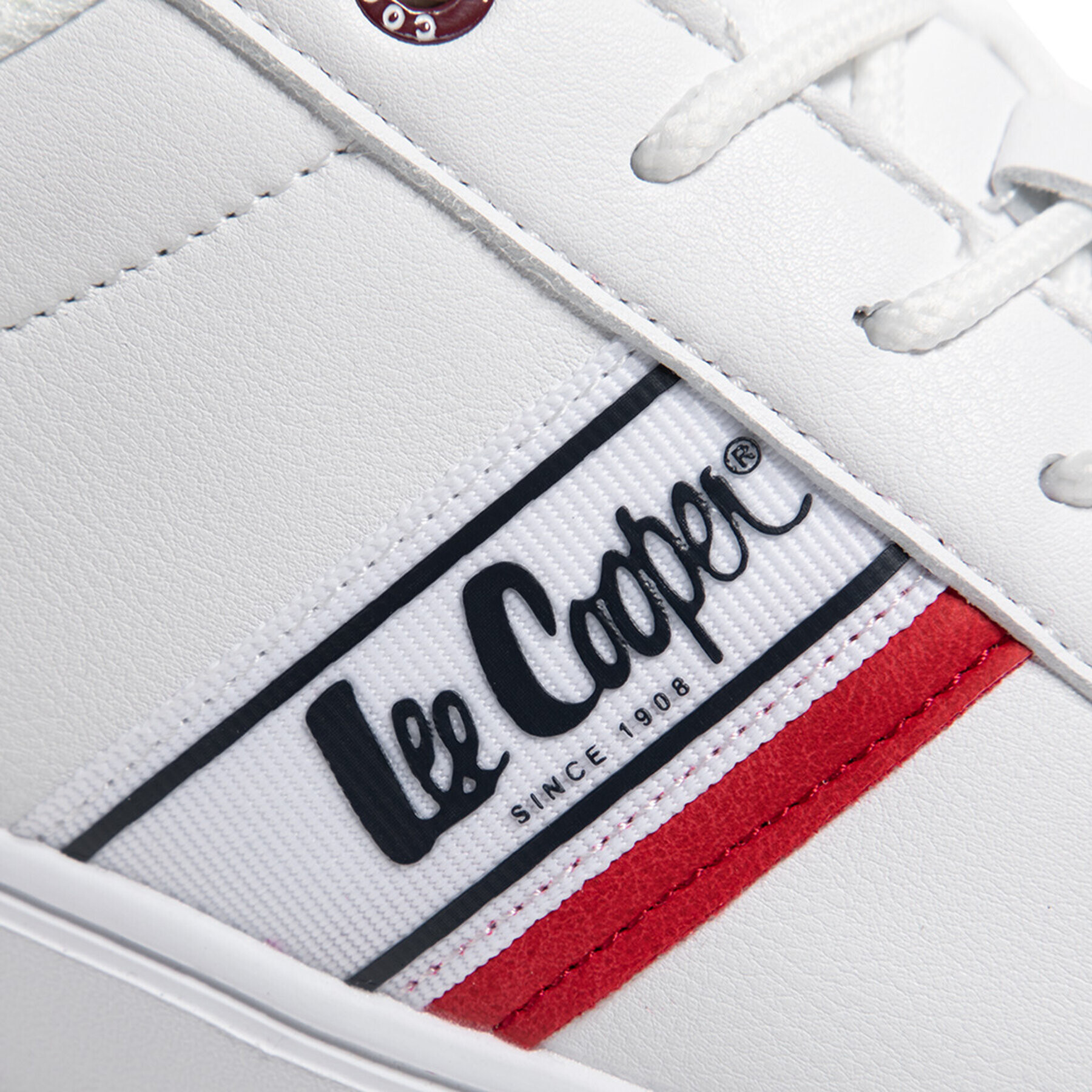 Lee Cooper Сникърси LCW-21-29-0153M Бял - Pepit.bg