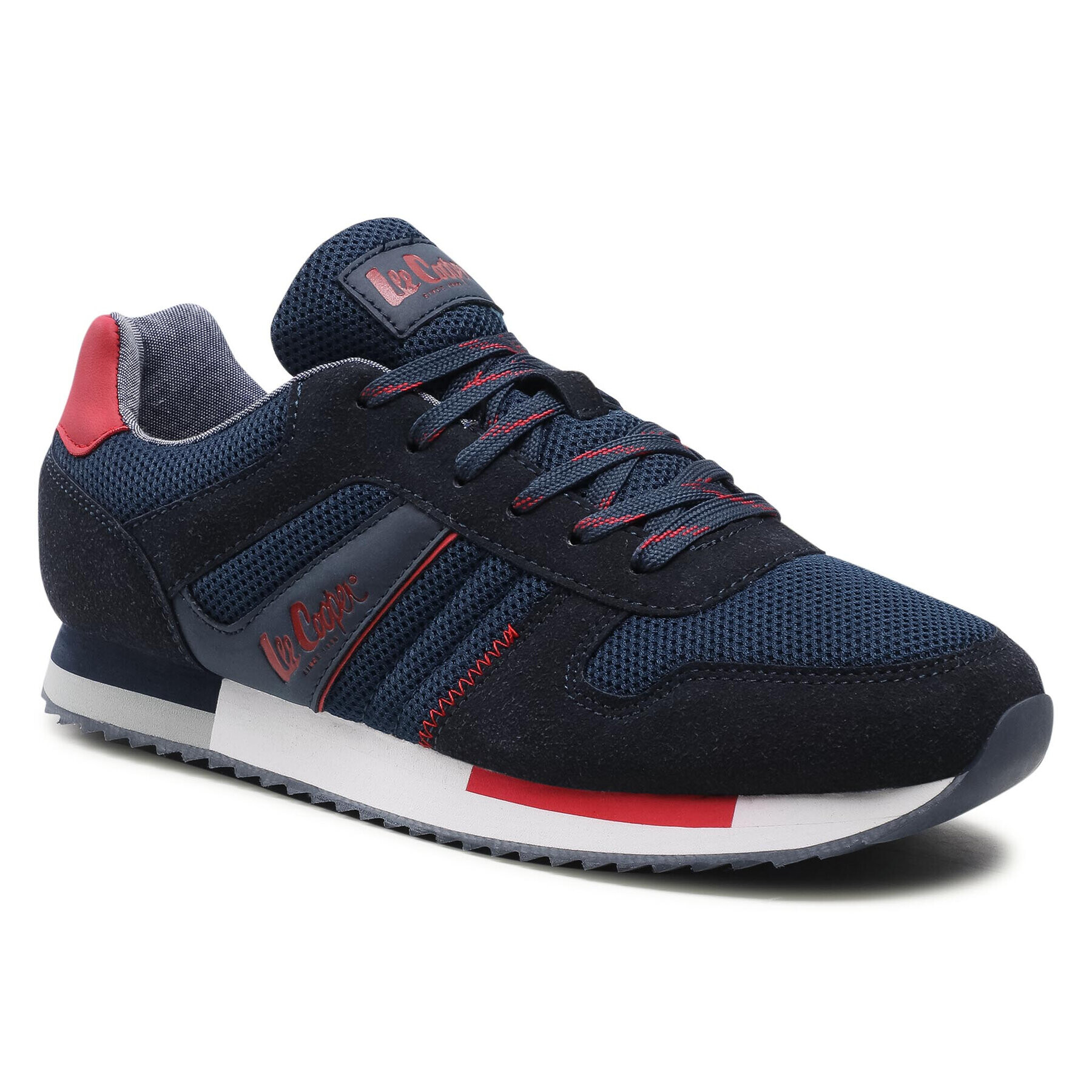 Lee Cooper Сникърси LCW-21-29-0165M Тъмносин - Pepit.bg