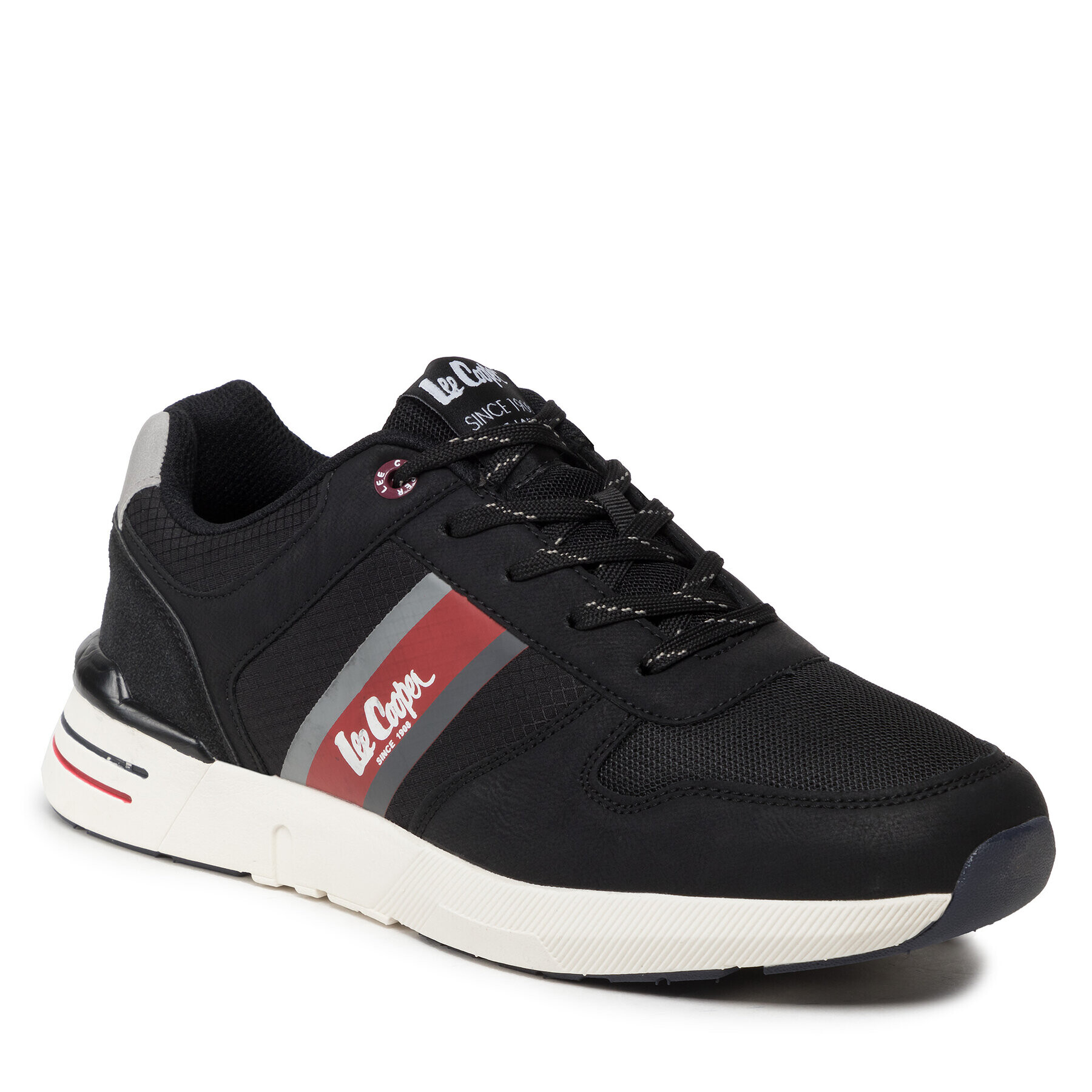 Lee Cooper Сникърси LCW-22-29-0827M Черен - Pepit.bg