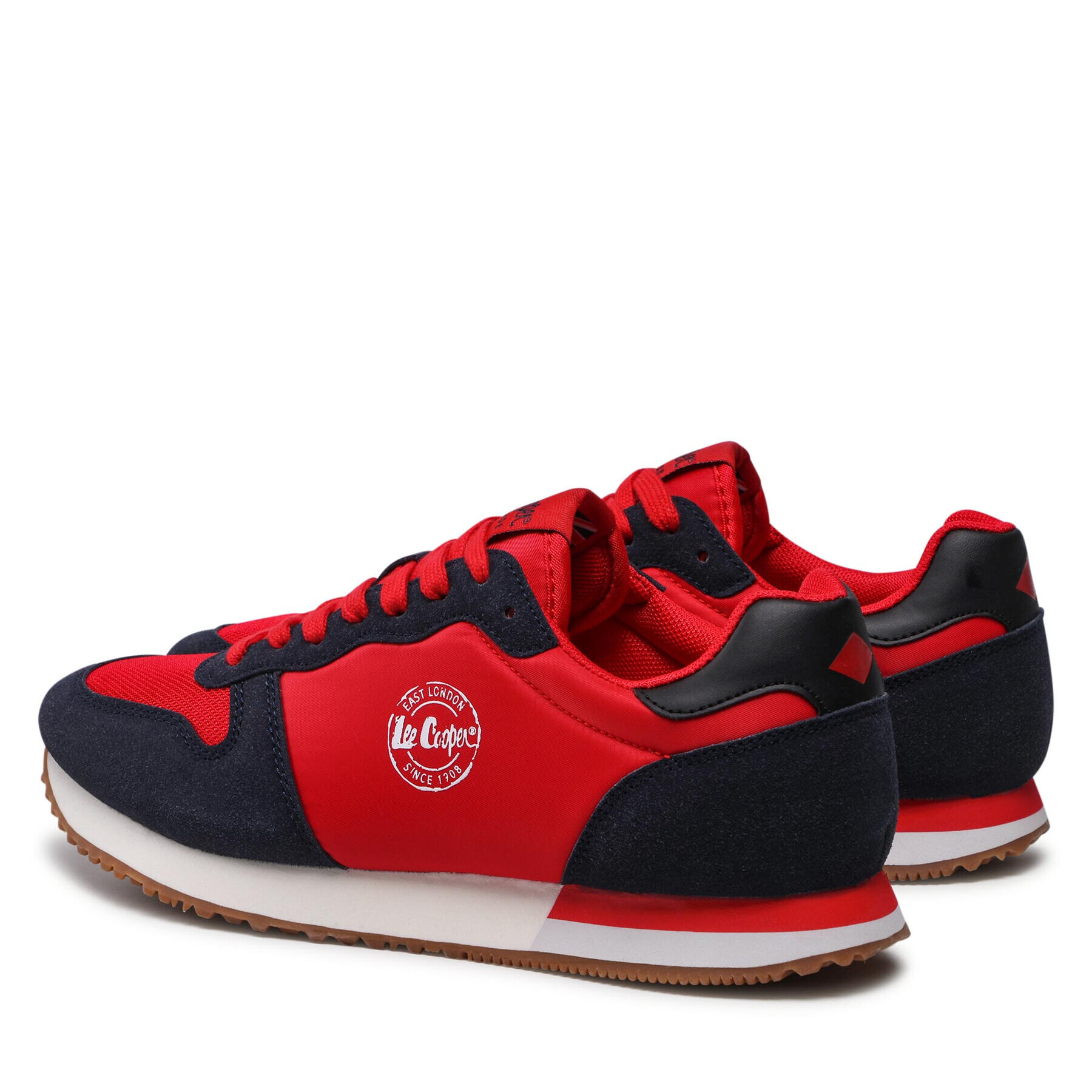 Lee Cooper Сникърси LCW-22-31-0854M Червен - Pepit.bg