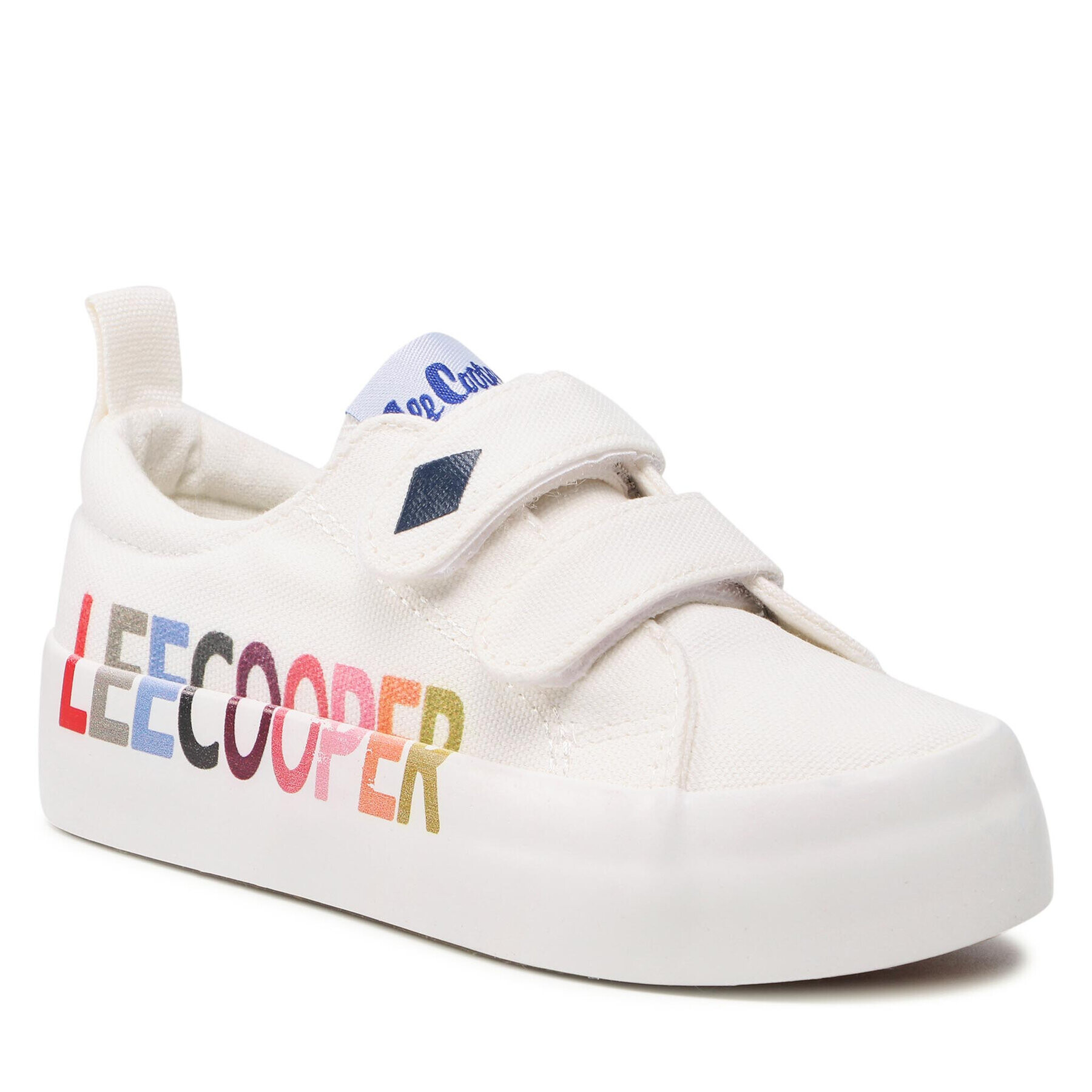 Lee Cooper Сникърси LCW-22-44-0809K Бял - Pepit.bg