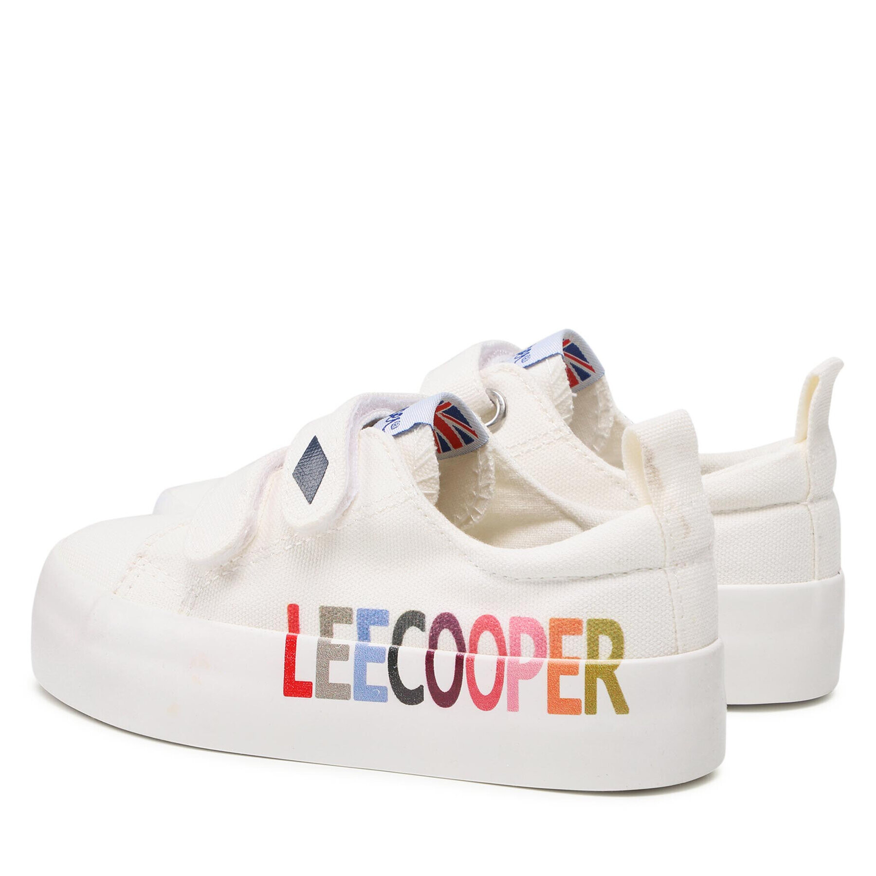 Lee Cooper Сникърси LCW-22-44-0809K Бял - Pepit.bg
