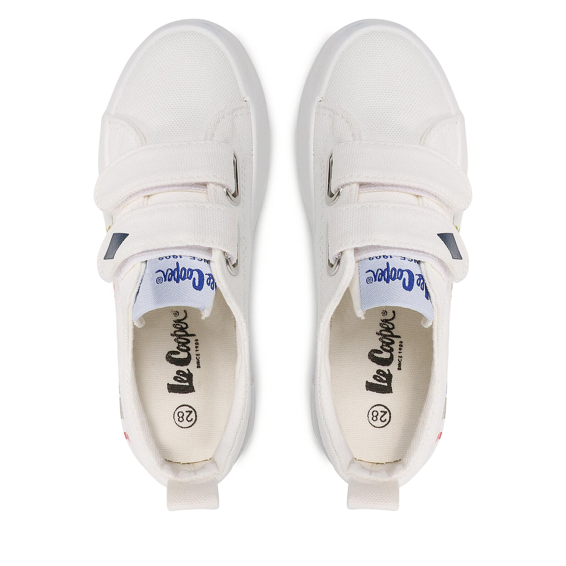 Lee Cooper Сникърси LCW-22-44-0809K Бял - Pepit.bg