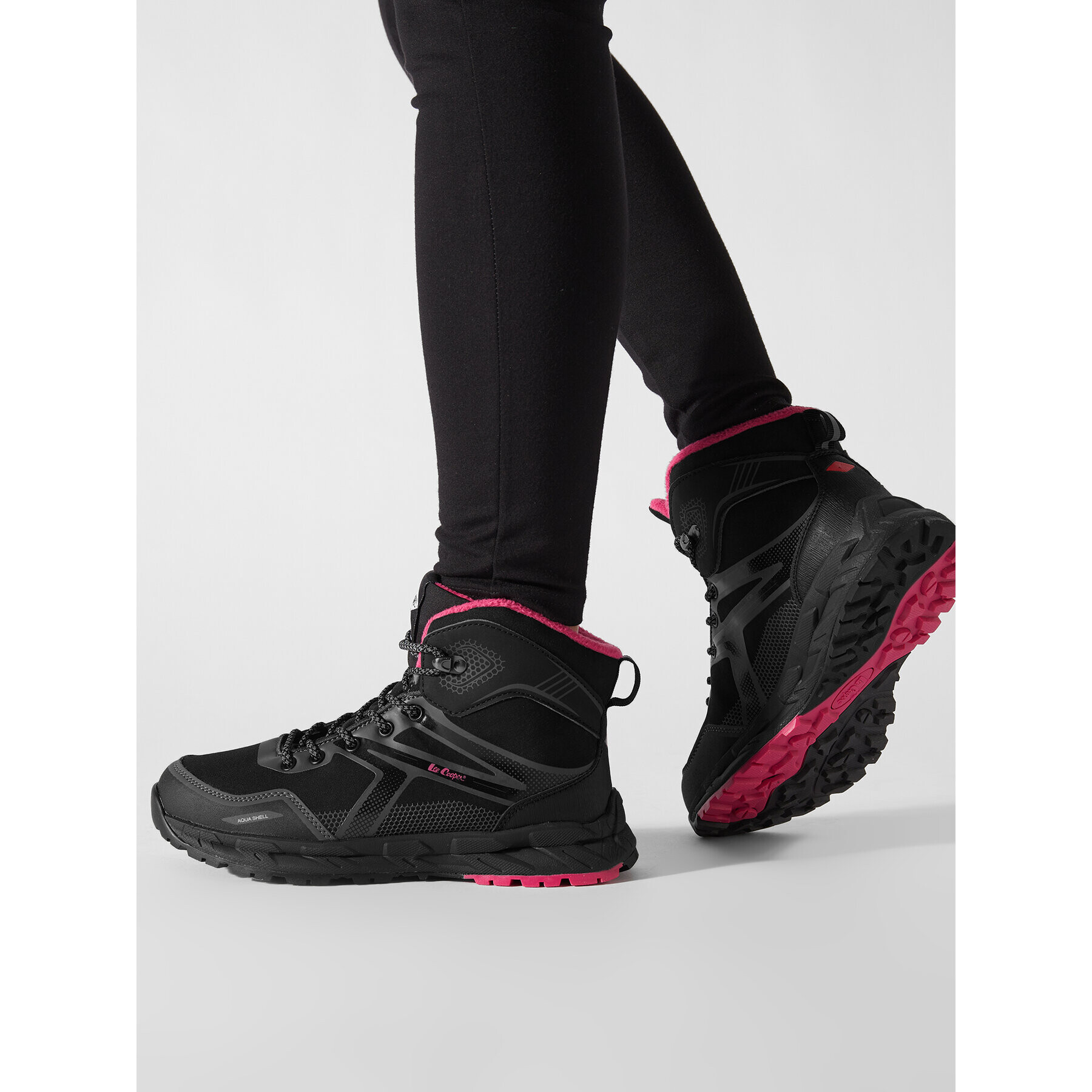 Lee Cooper Туристически LCJ-22-01-1407L Черен - Pepit.bg