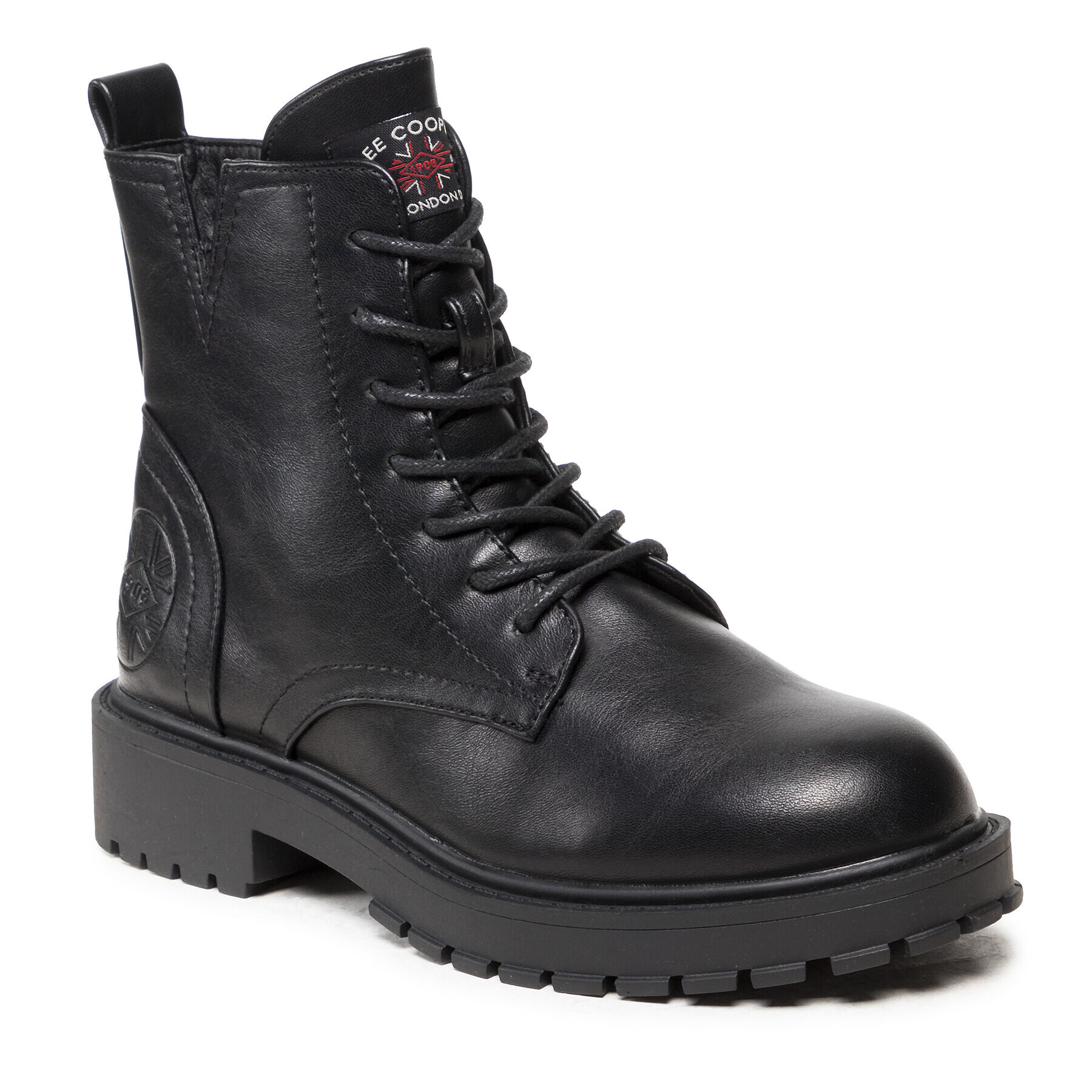 Lee Cooper Туристически oбувки LCJ-21-47-0652LA Черен - Pepit.bg