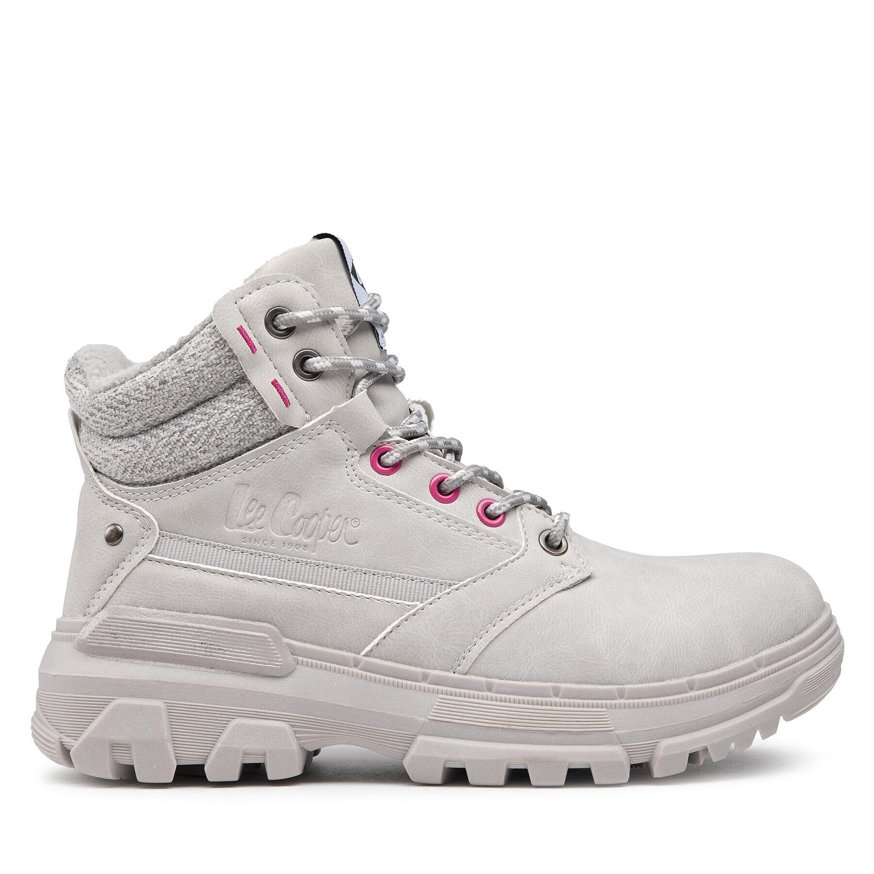 Lee Cooper Туристически oбувки LCJ-22-01-1373L Сив - Pepit.bg