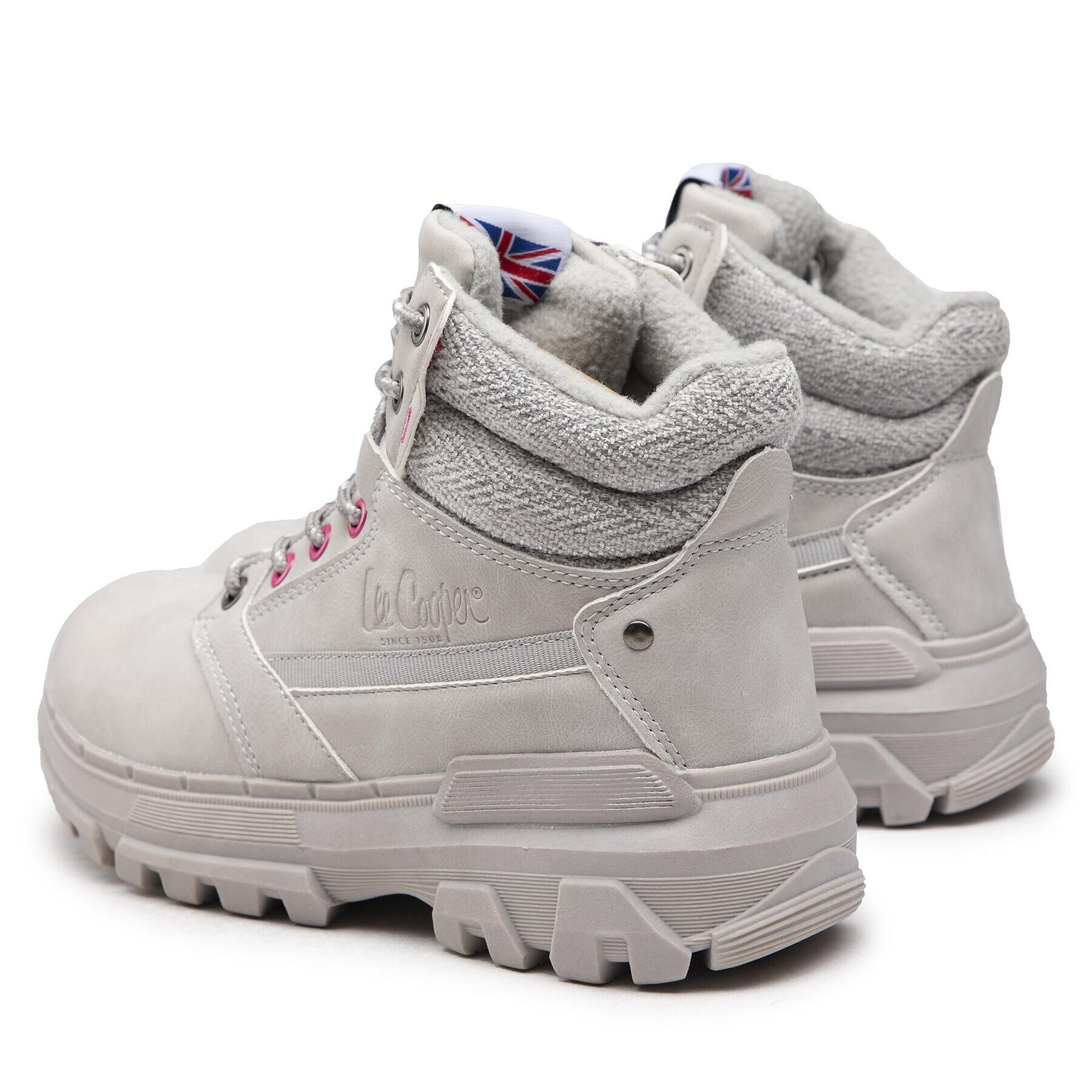 Lee Cooper Туристически oбувки LCJ-22-01-1373L Сив - Pepit.bg