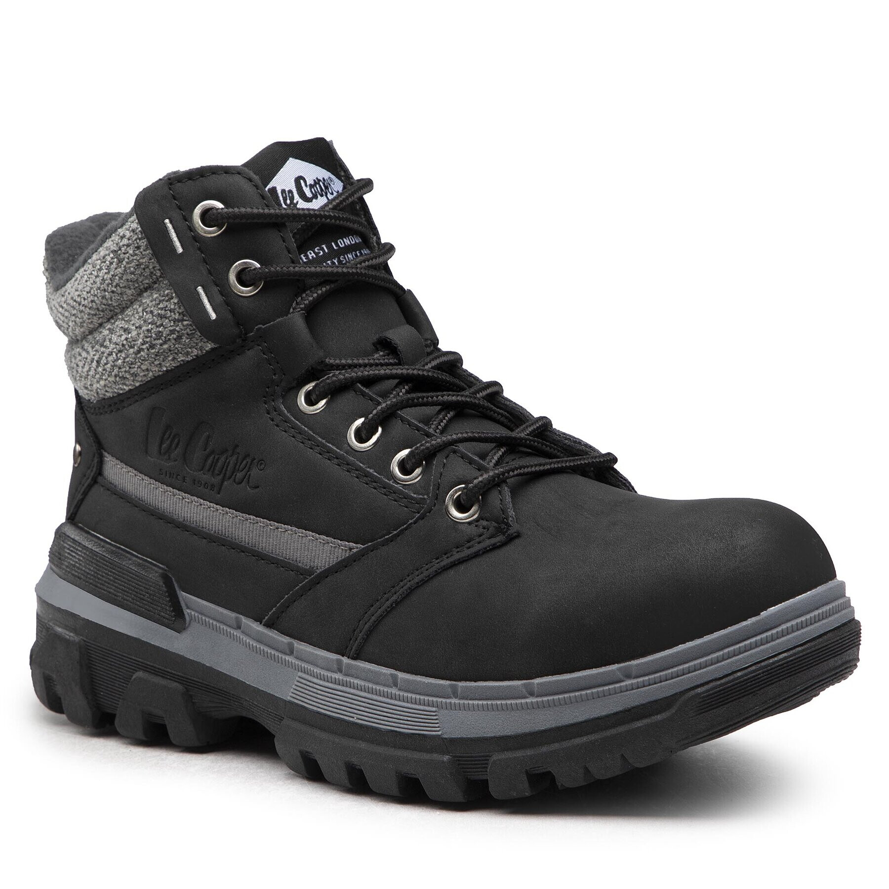 Lee Cooper Туристически oбувки LCJ-22-01-1374L Черен - Pepit.bg