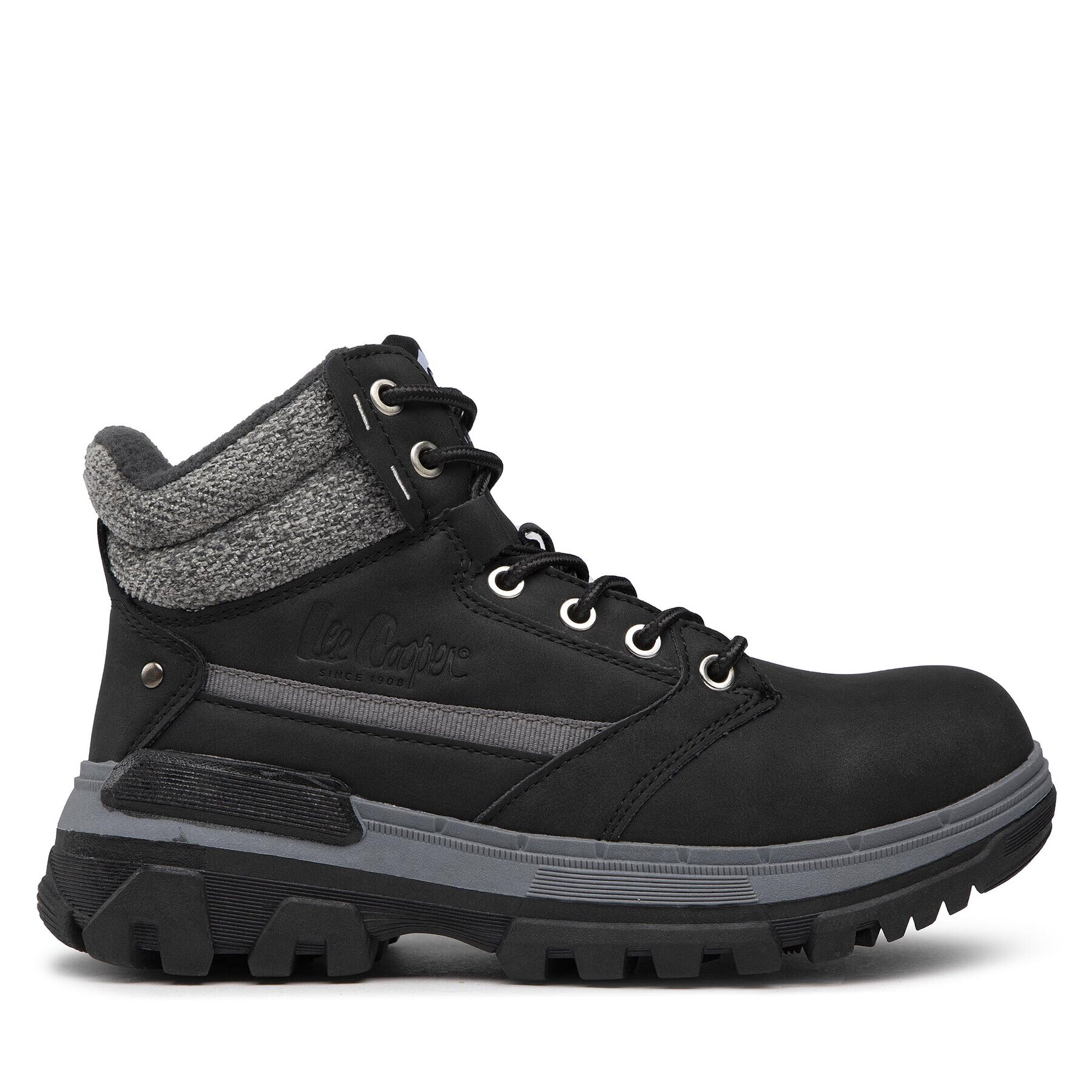 Lee Cooper Туристически oбувки LCJ-22-01-1374L Черен - Pepit.bg