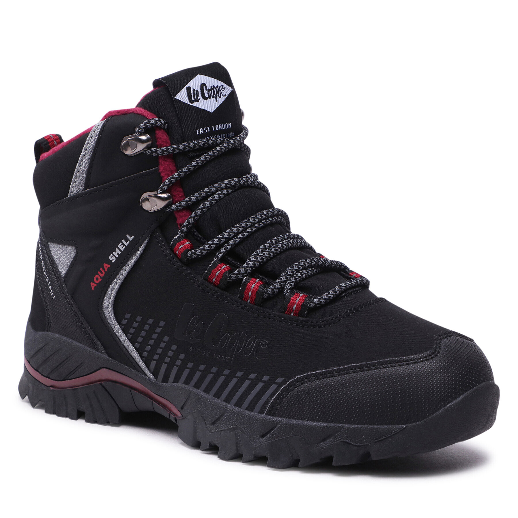 Lee Cooper Туристически oбувки LCJ-22-01-1400LA Черен - Pepit.bg