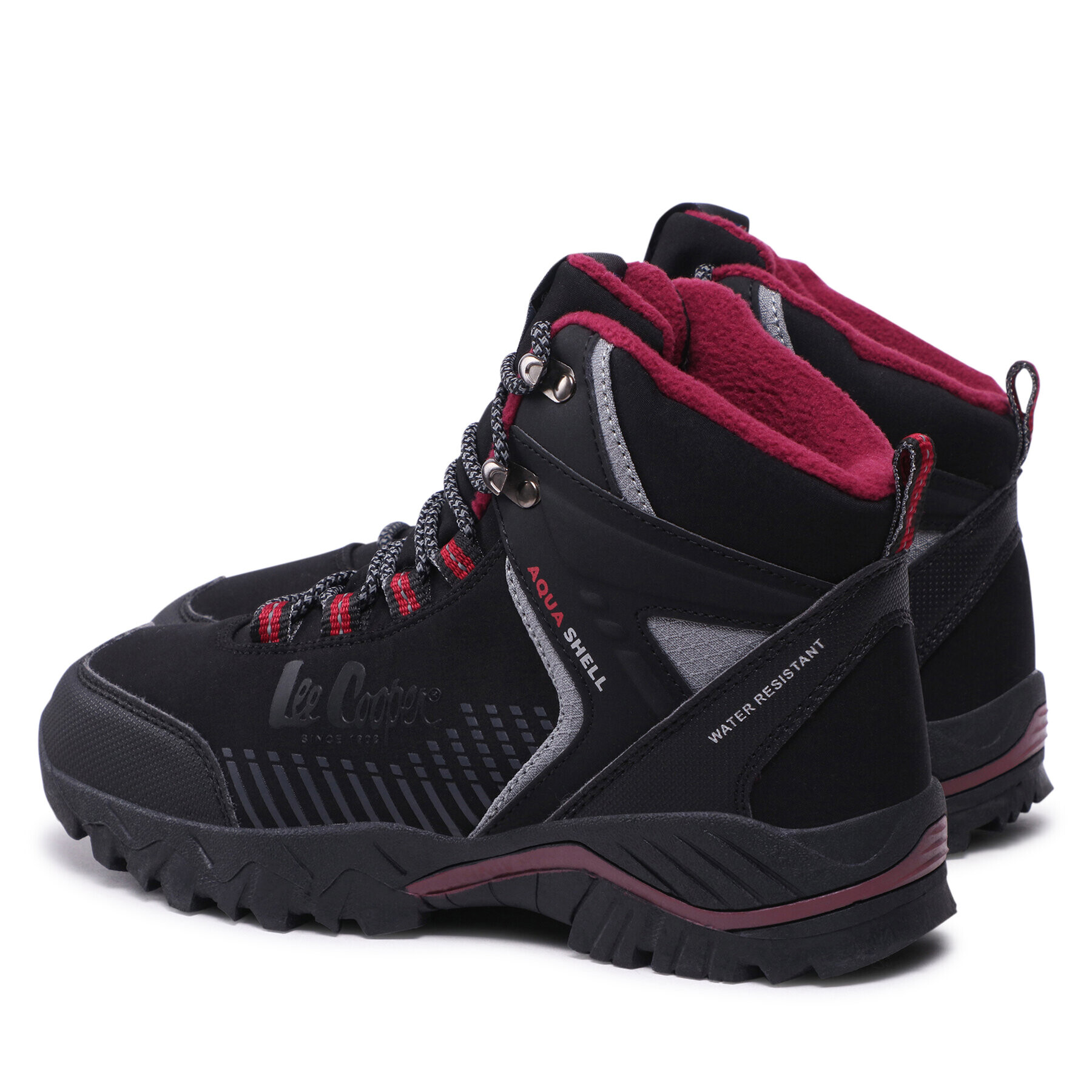 Lee Cooper Туристически oбувки LCJ-22-01-1400LA Черен - Pepit.bg