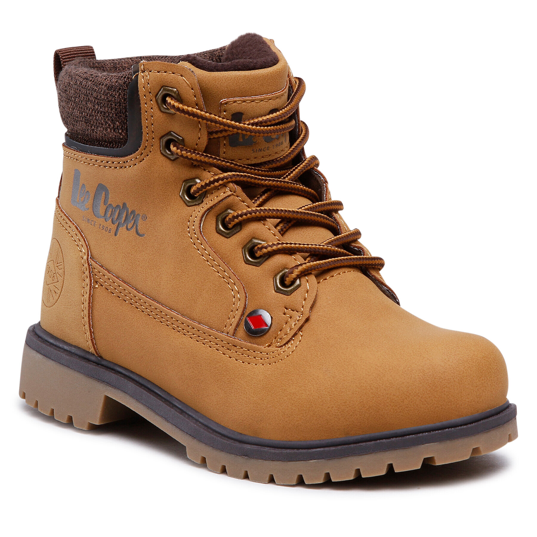 Lee Cooper Туристически oбувки LCJ-22-01-1490K Кафяв - Pepit.bg