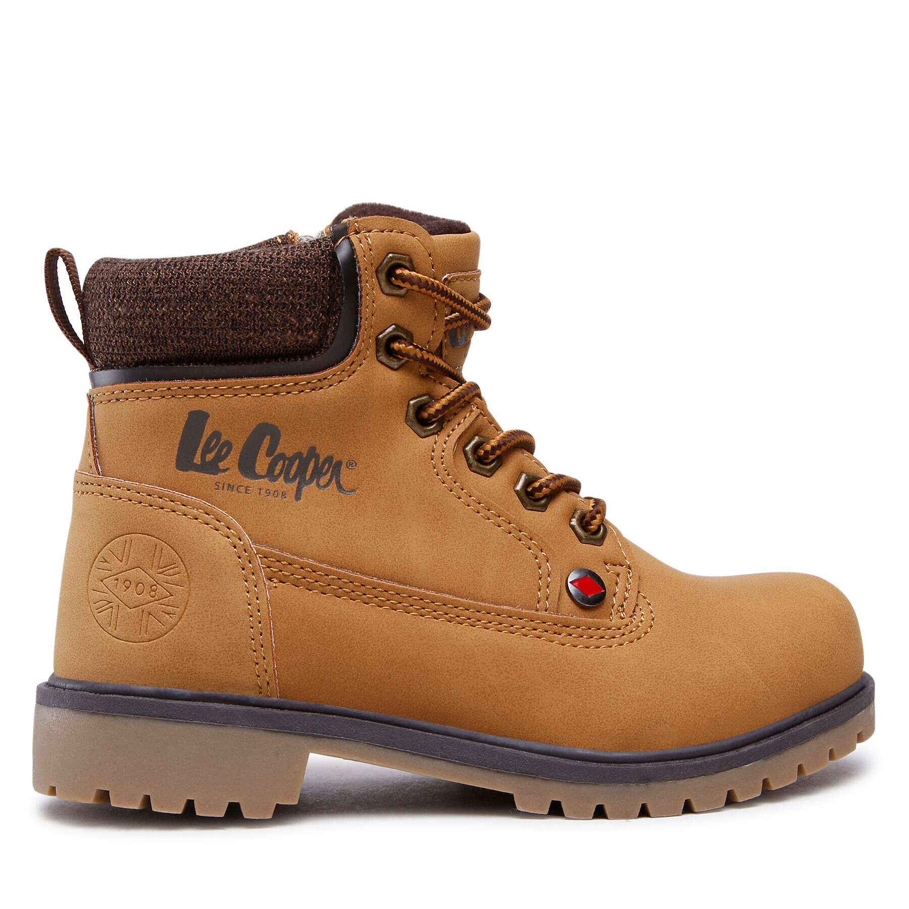 Lee Cooper Туристически oбувки LCJ-22-01-1490K Кафяв - Pepit.bg