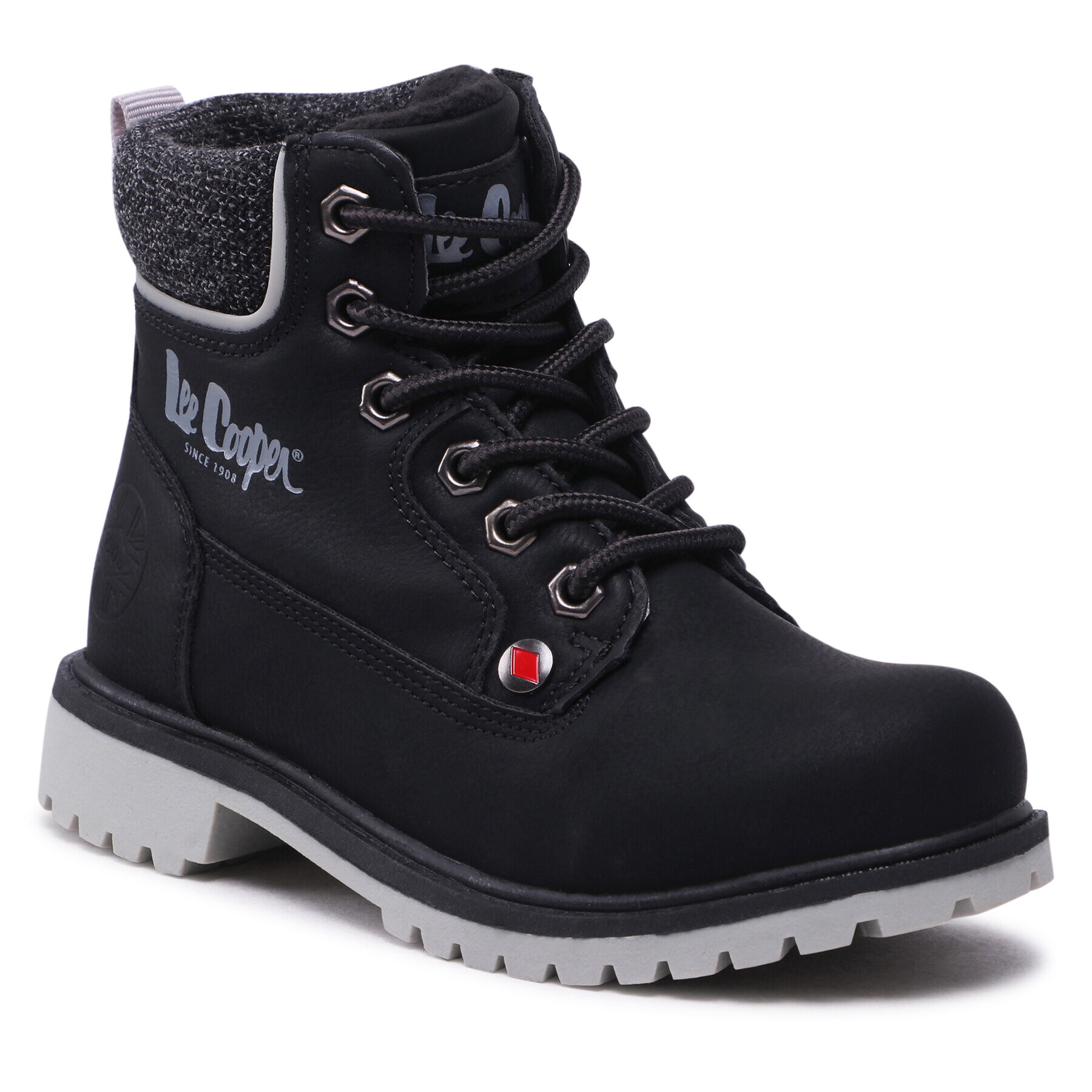 Lee Cooper Туристически oбувки LCJ-22-01-1491K Черен - Pepit.bg