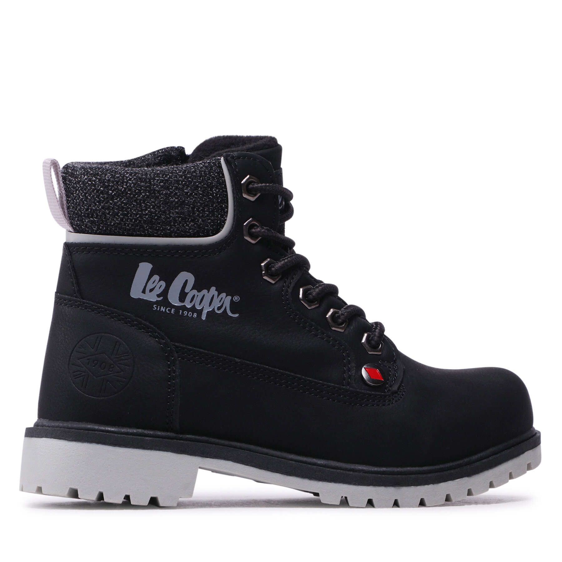 Lee Cooper Туристически oбувки LCJ-22-01-1491K Черен - Pepit.bg