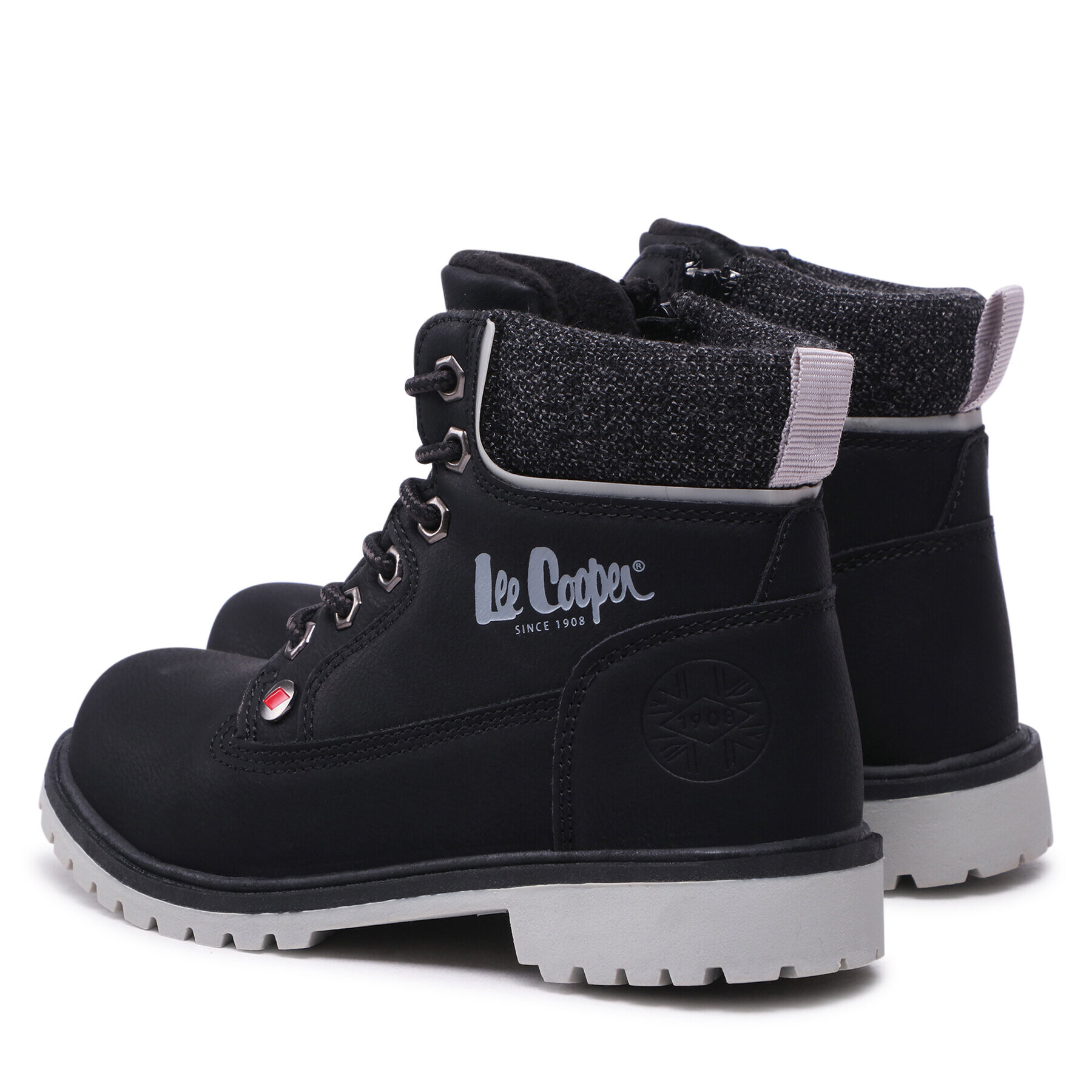 Lee Cooper Туристически oбувки LCJ-22-01-1491K Черен - Pepit.bg