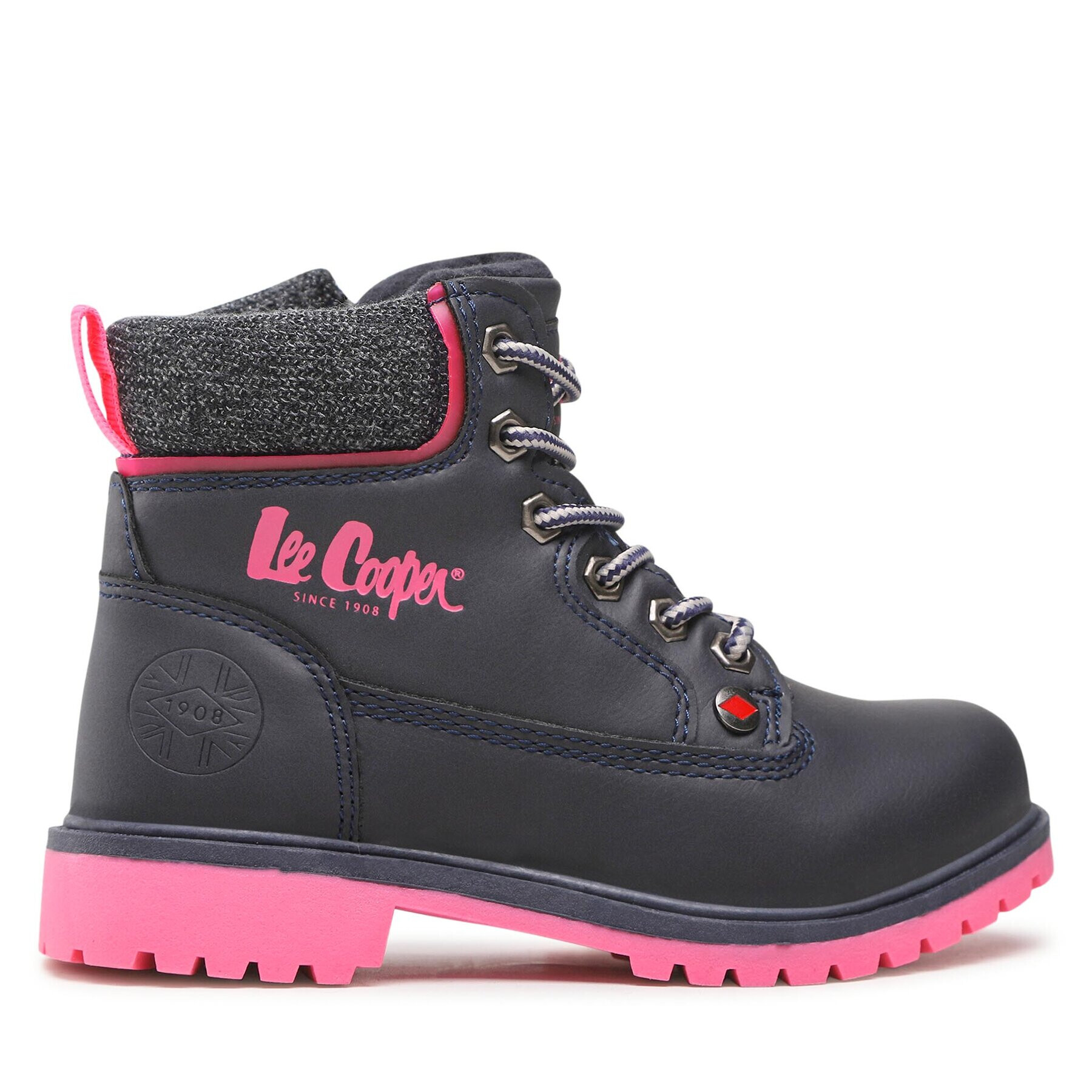 Lee Cooper Туристически oбувки LCJ-22-01-1492K Тъмносин - Pepit.bg