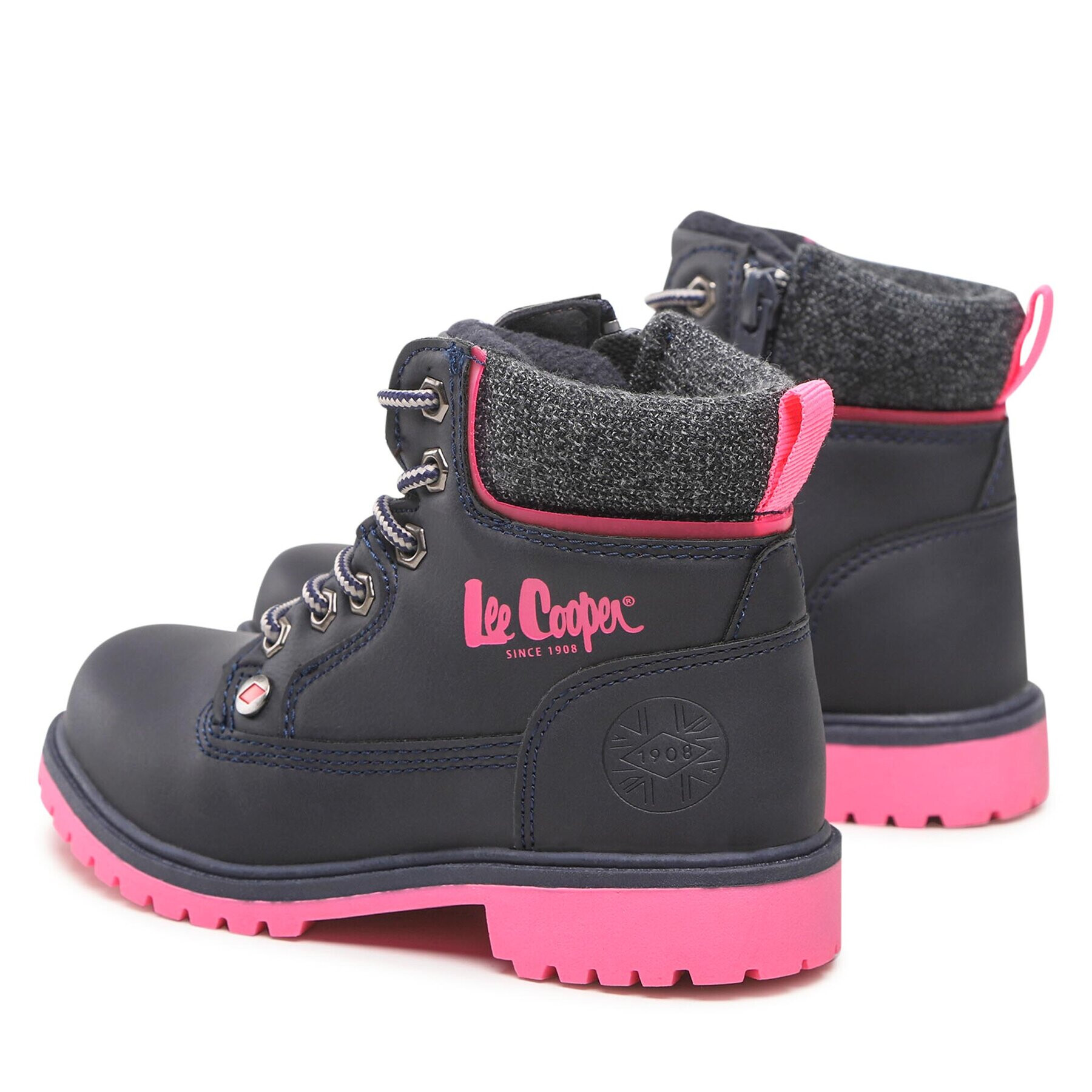 Lee Cooper Туристически oбувки LCJ-22-01-1492K Тъмносин - Pepit.bg