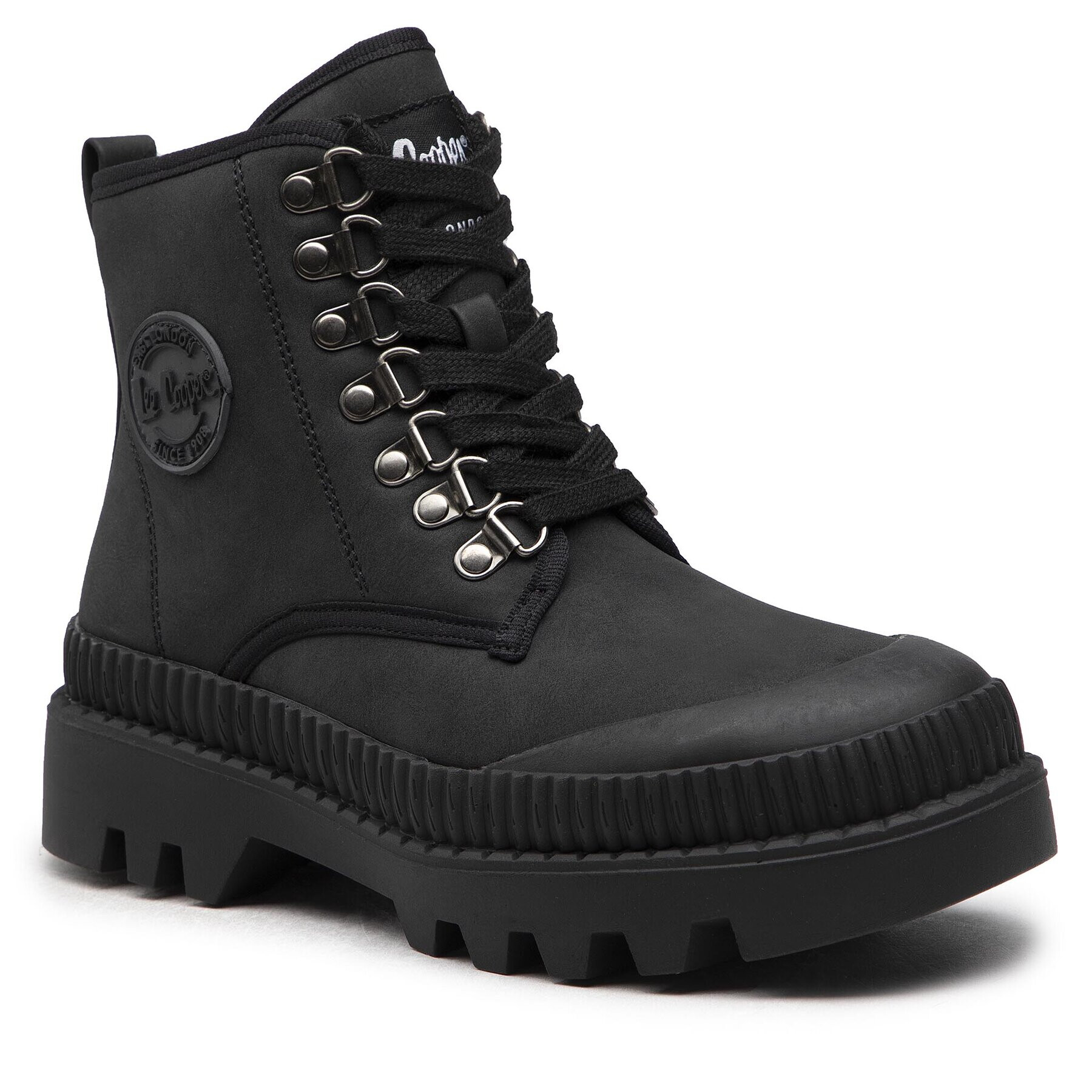 Lee Cooper Туристически oбувки LCJ-22-44-1338LA Черен - Pepit.bg