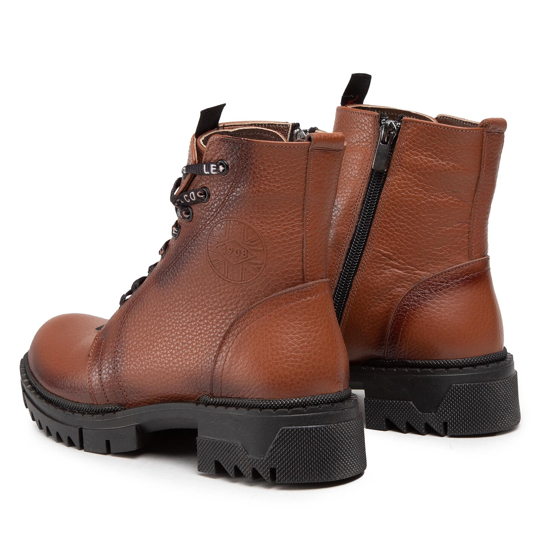 Lee Cooper Туристически oбувки LCJ-22-50-1502LA Кафяв - Pepit.bg