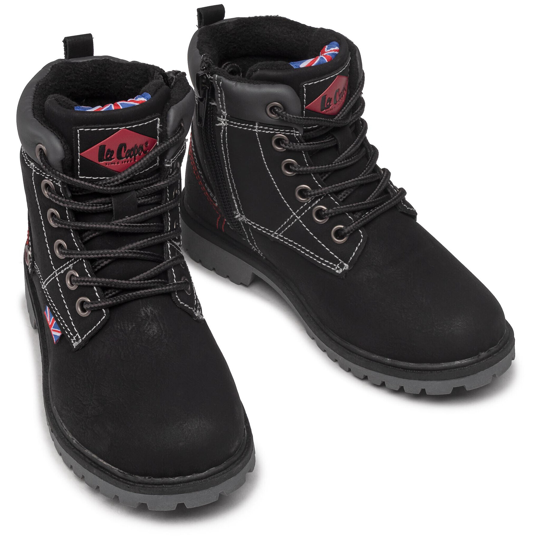 Lee Cooper Туристически oбувки LCJK-20-01-021 Черен - Pepit.bg