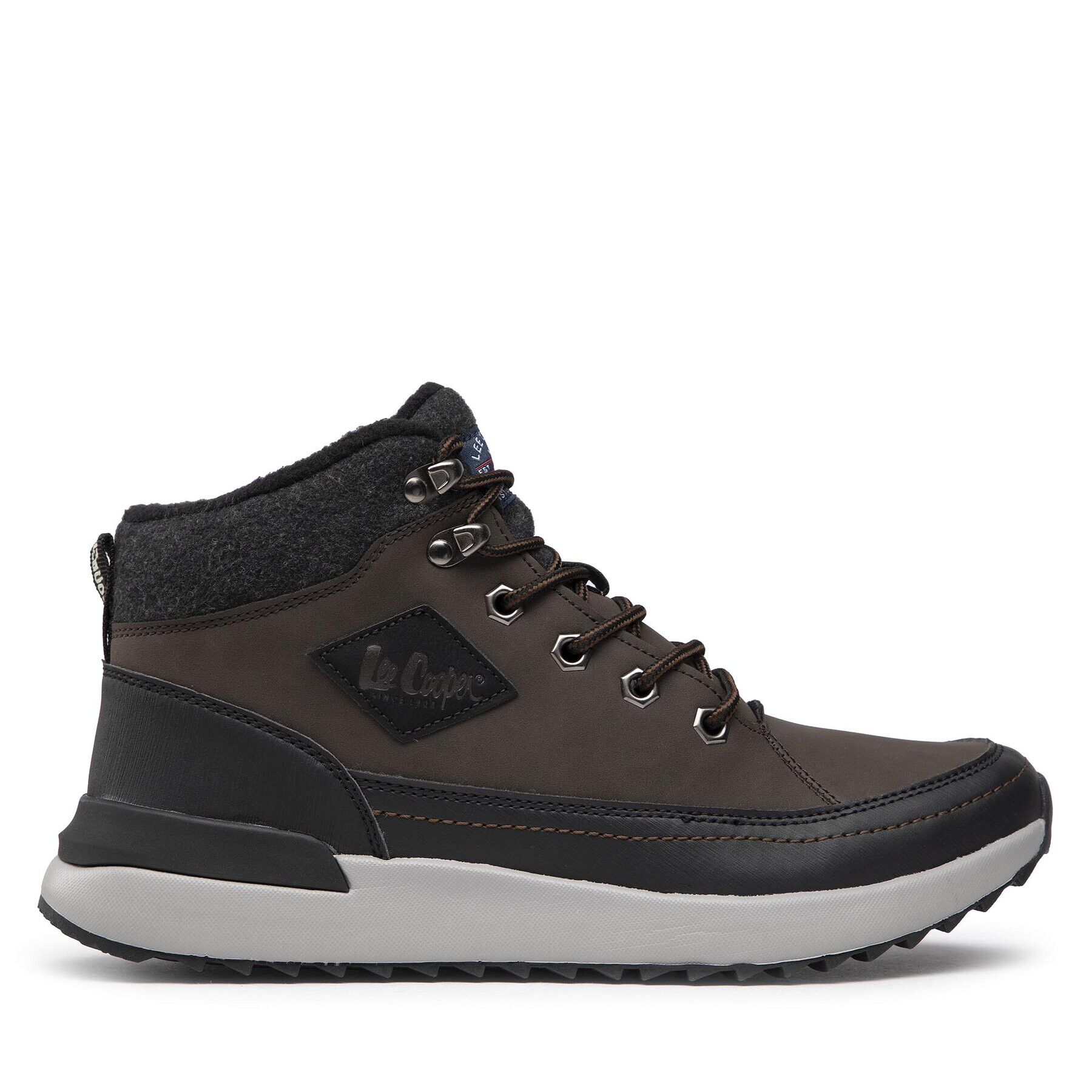 Lee Cooper Зимни обувки LCJ-21-01-0532M Кафяв - Pepit.bg